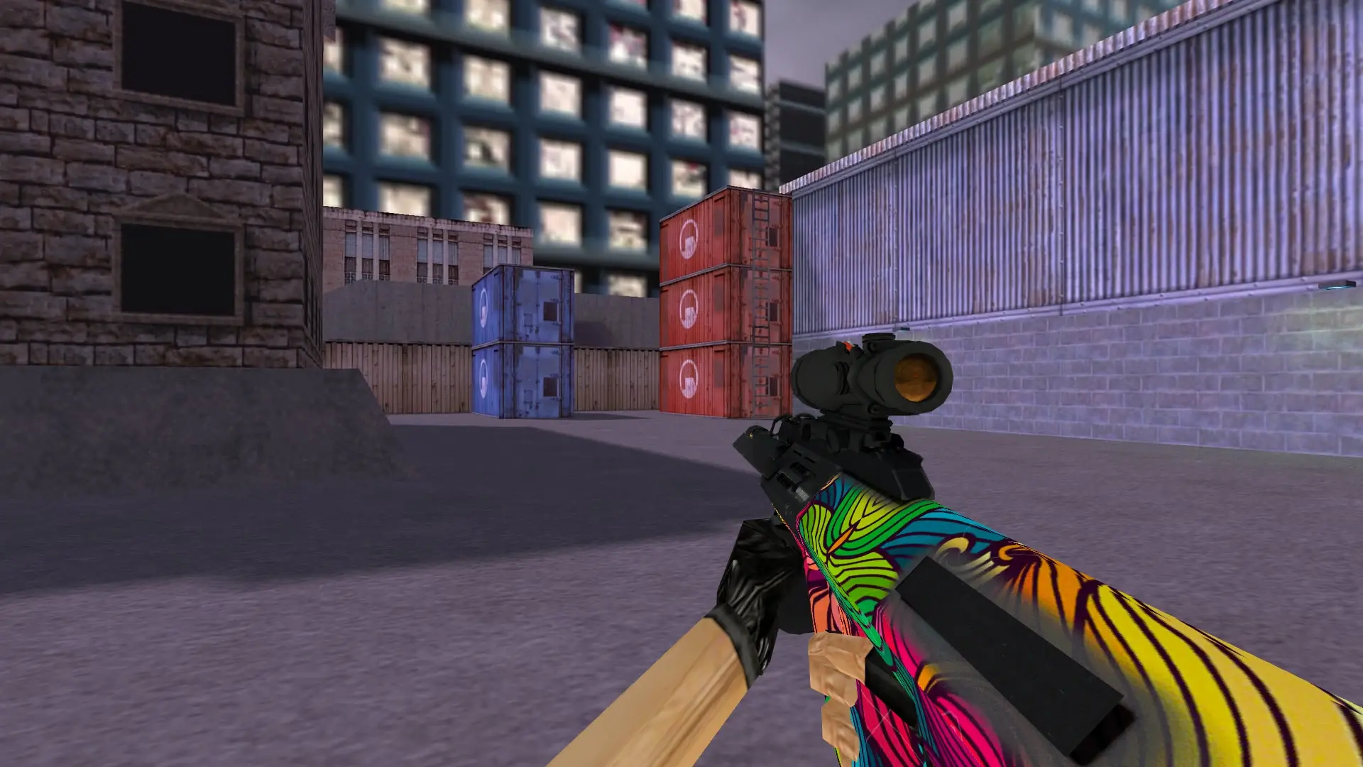 AUG Nathlose — cs_assault (first person)