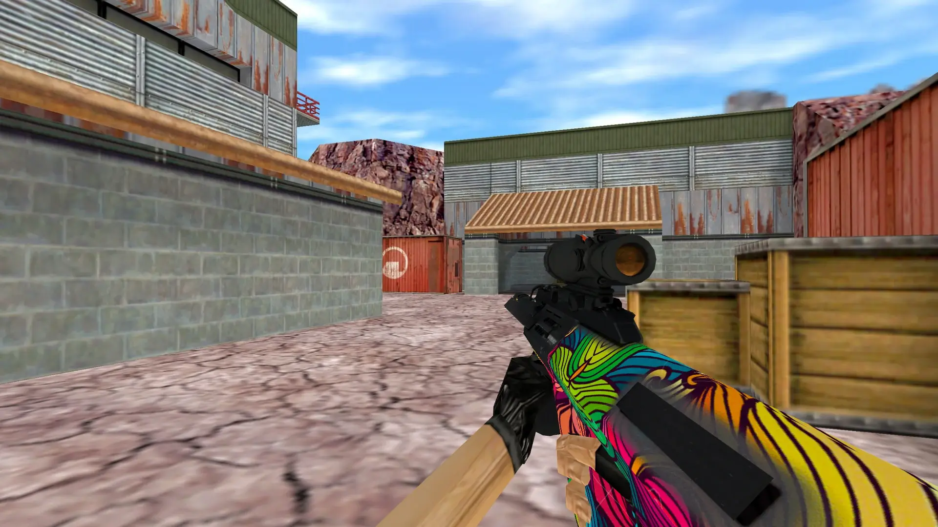 AUG Nathlose — de_nuke (first person)