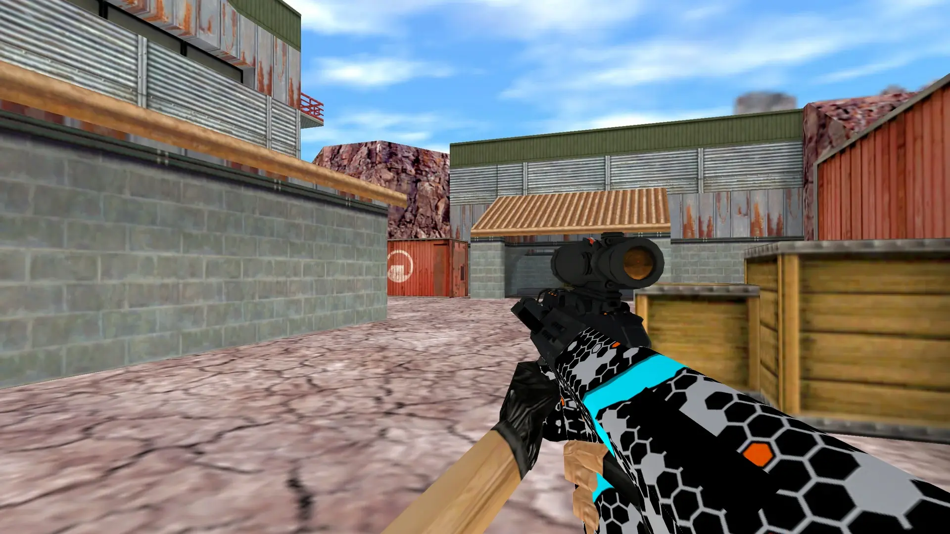 AUG Next Technology — de_nuke (first person)