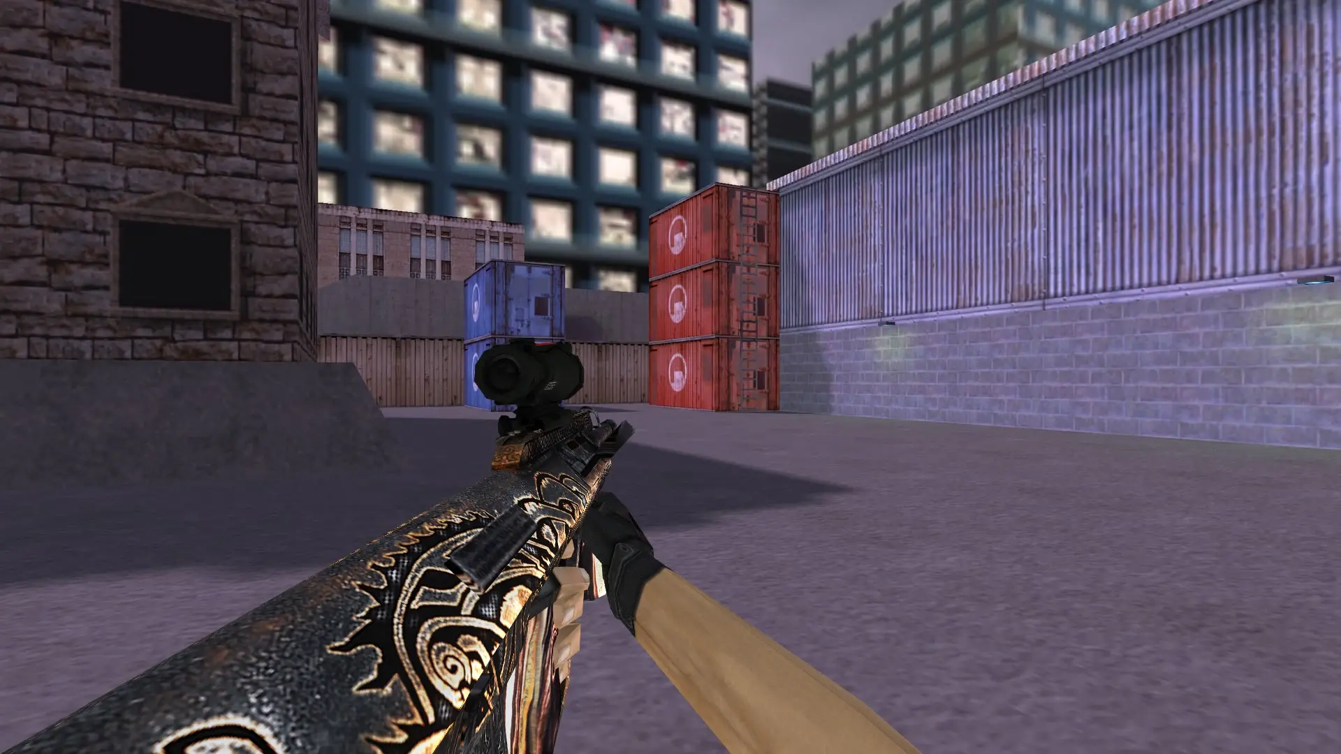 AUG Onix Copper Age — cs_assault (first person)