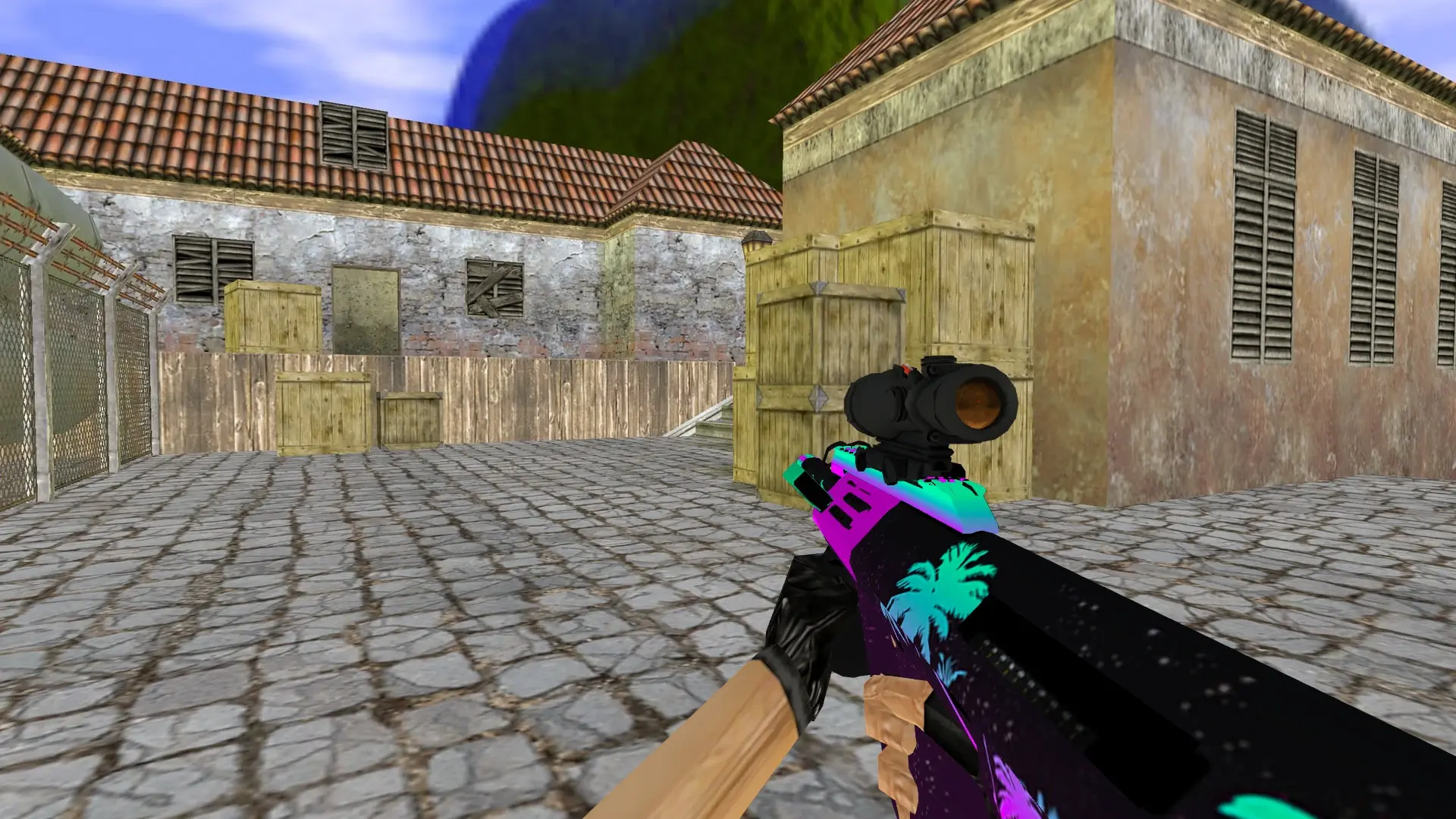 AUG Paradise — de_inferno (first person)