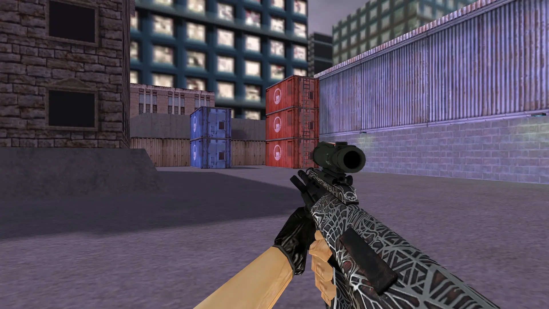 AUG Plague — cs_assault (first person)