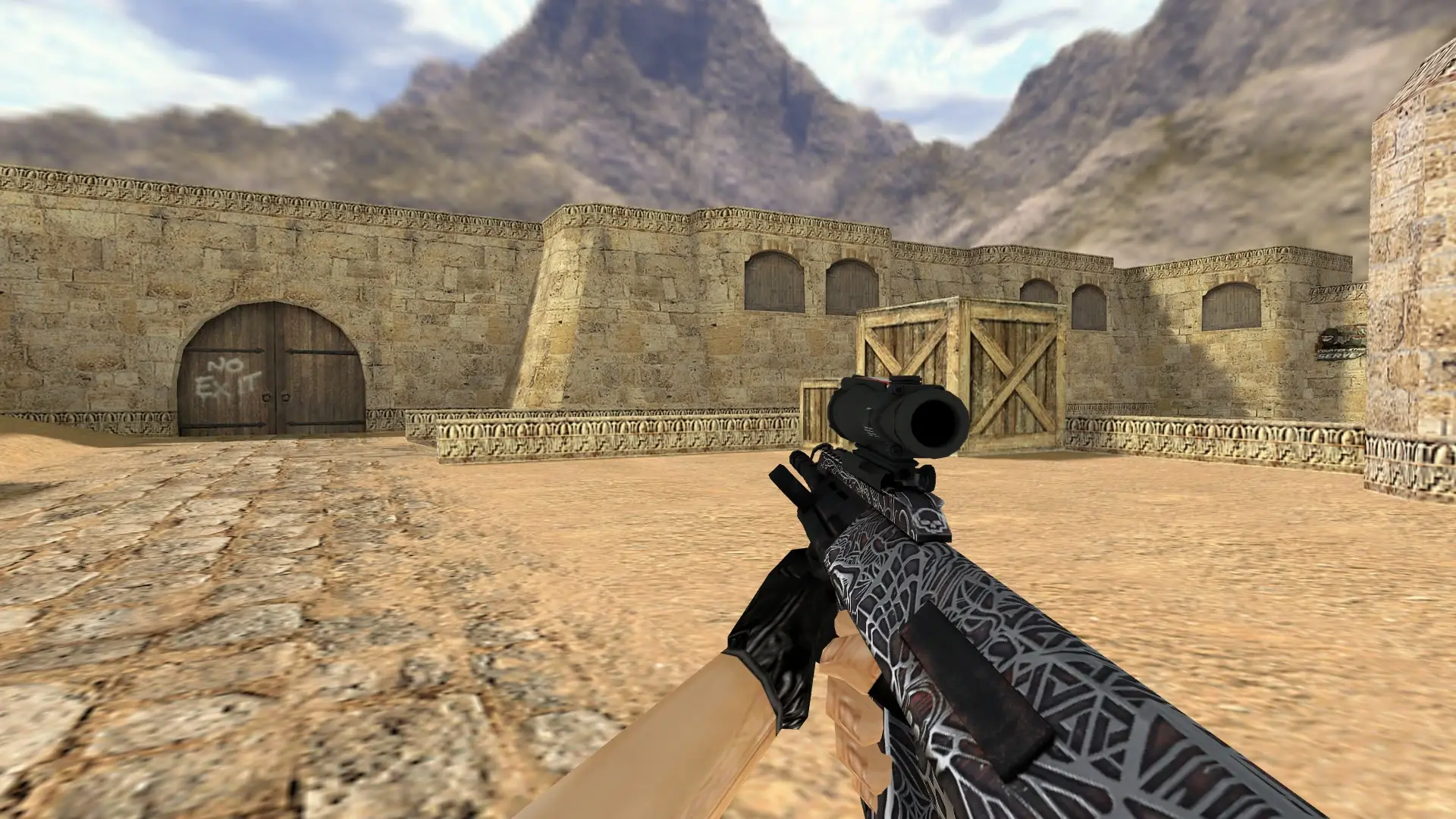 AUG Plague — de_dust2 (first person)