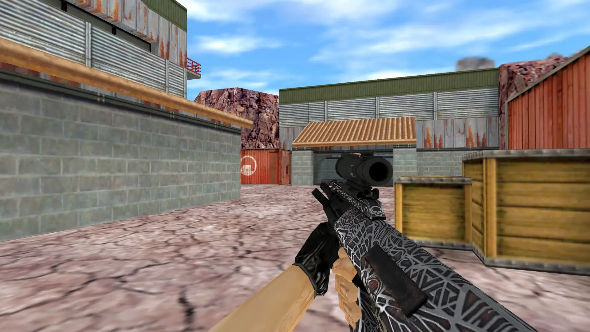 AUG Plague — de_nuke (first person)