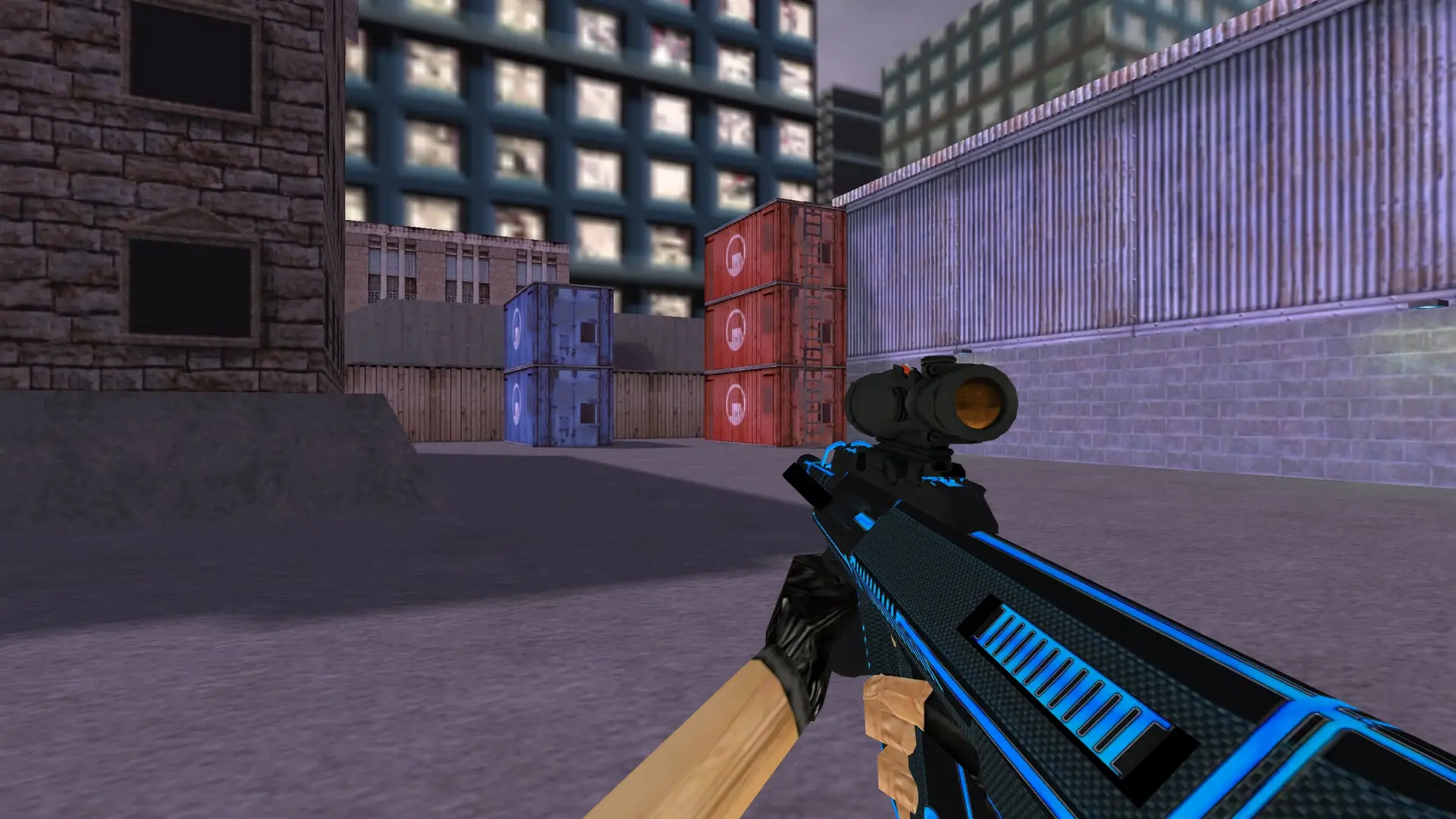 AUG Plasmax — cs_assault (first person)