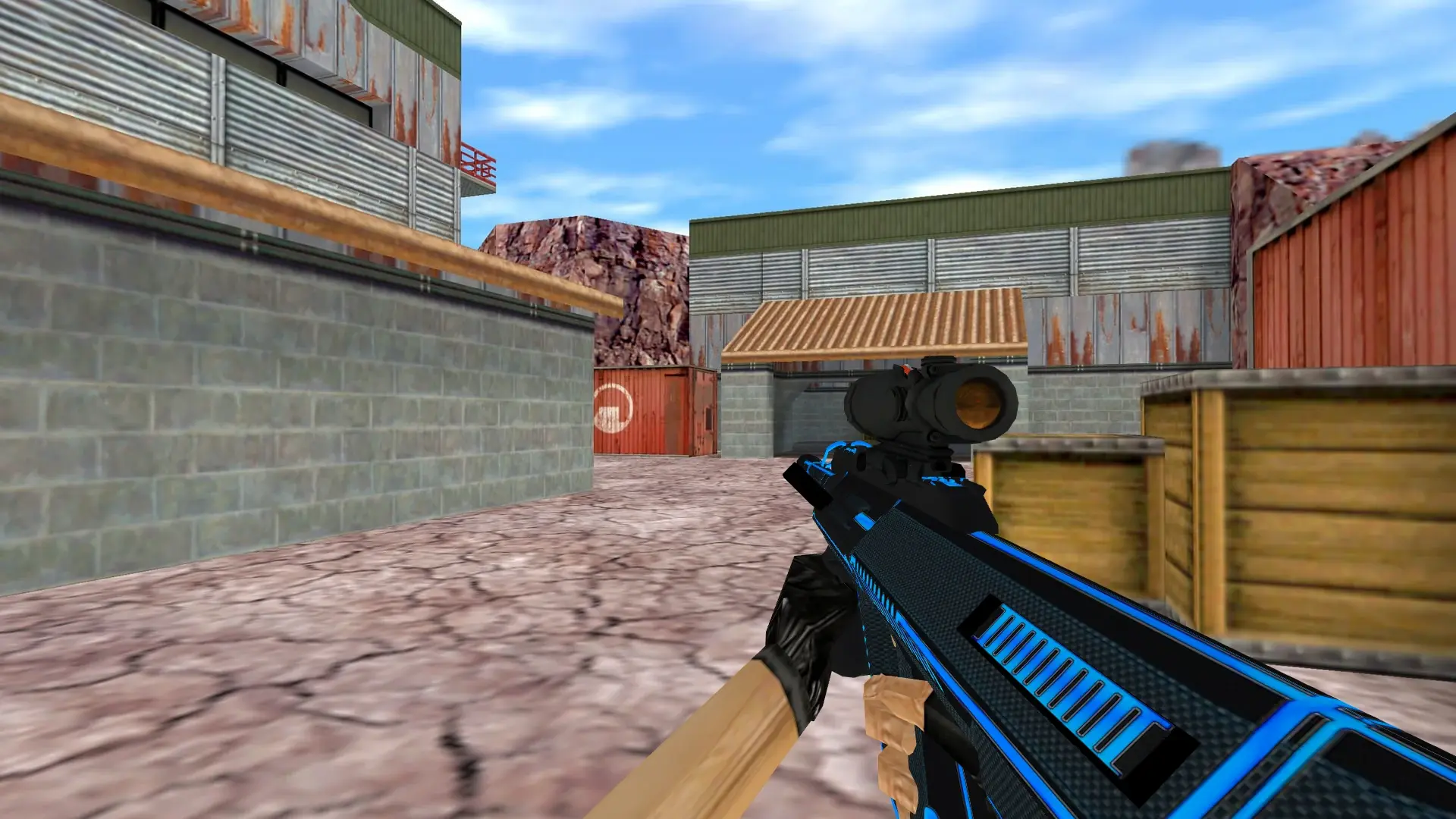 AUG Plasmax — de_nuke (first person)