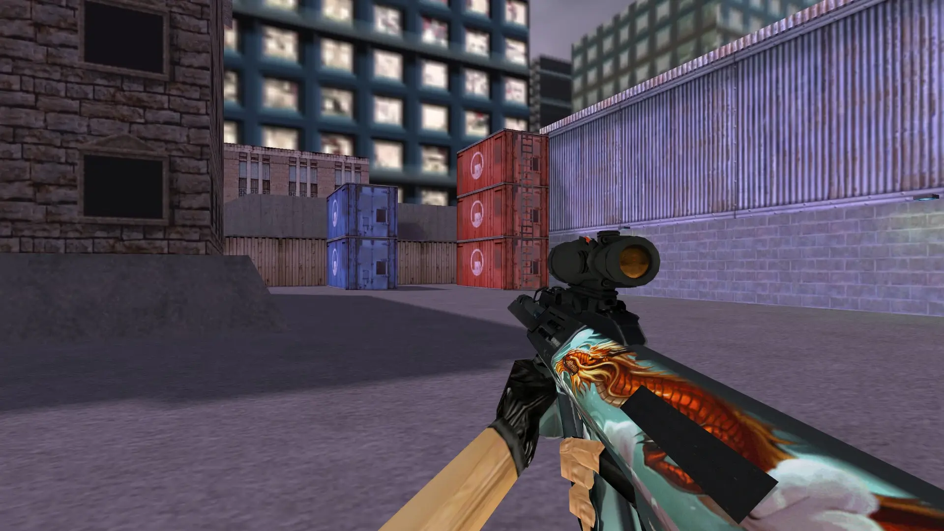 AUG Power Monkey — cs_assault (first person)