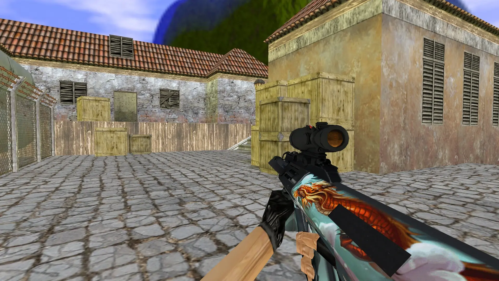 AUG Power Monkey — de_inferno (first person)