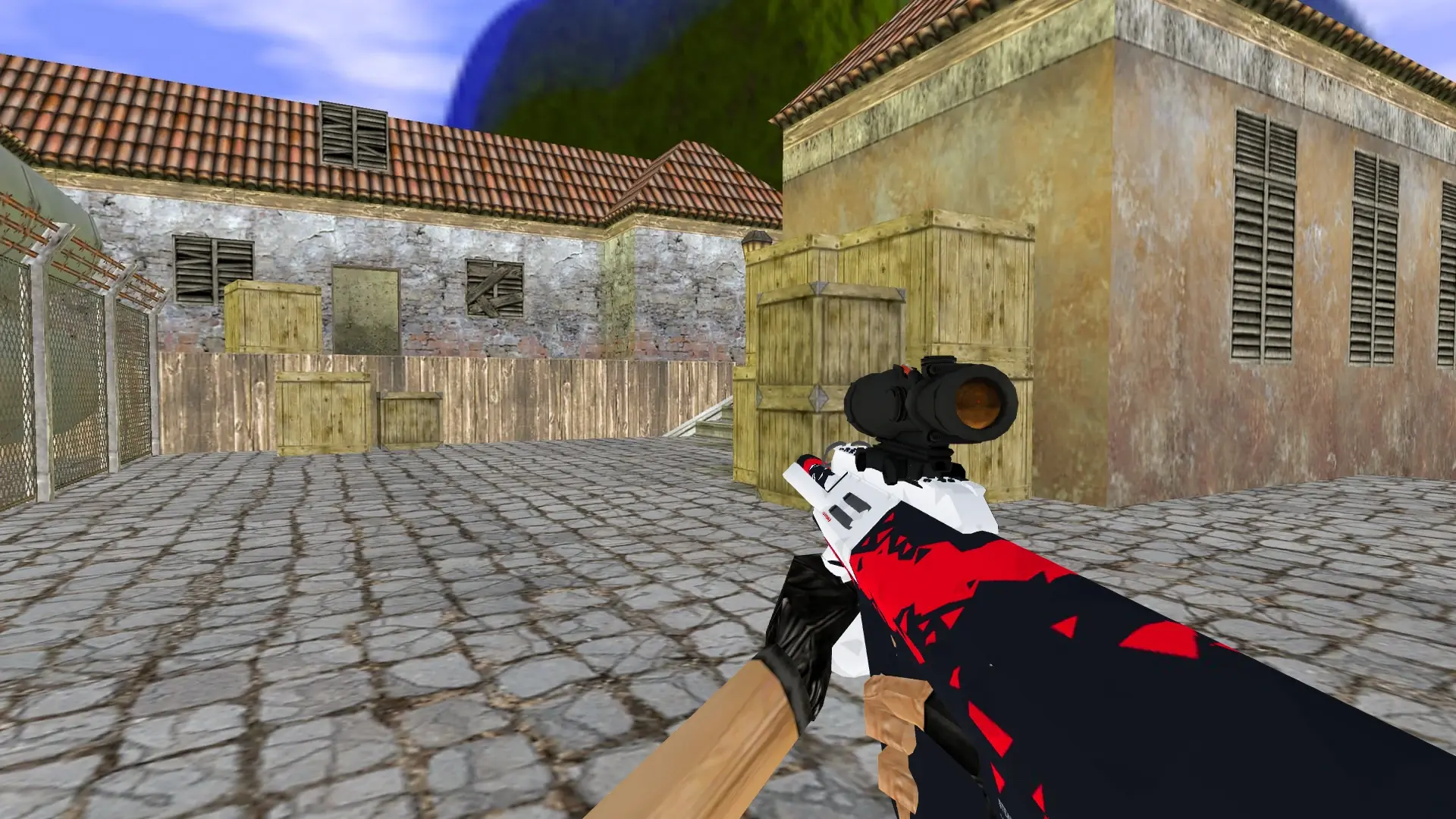 AUG Q Sport — de_inferno (first person)