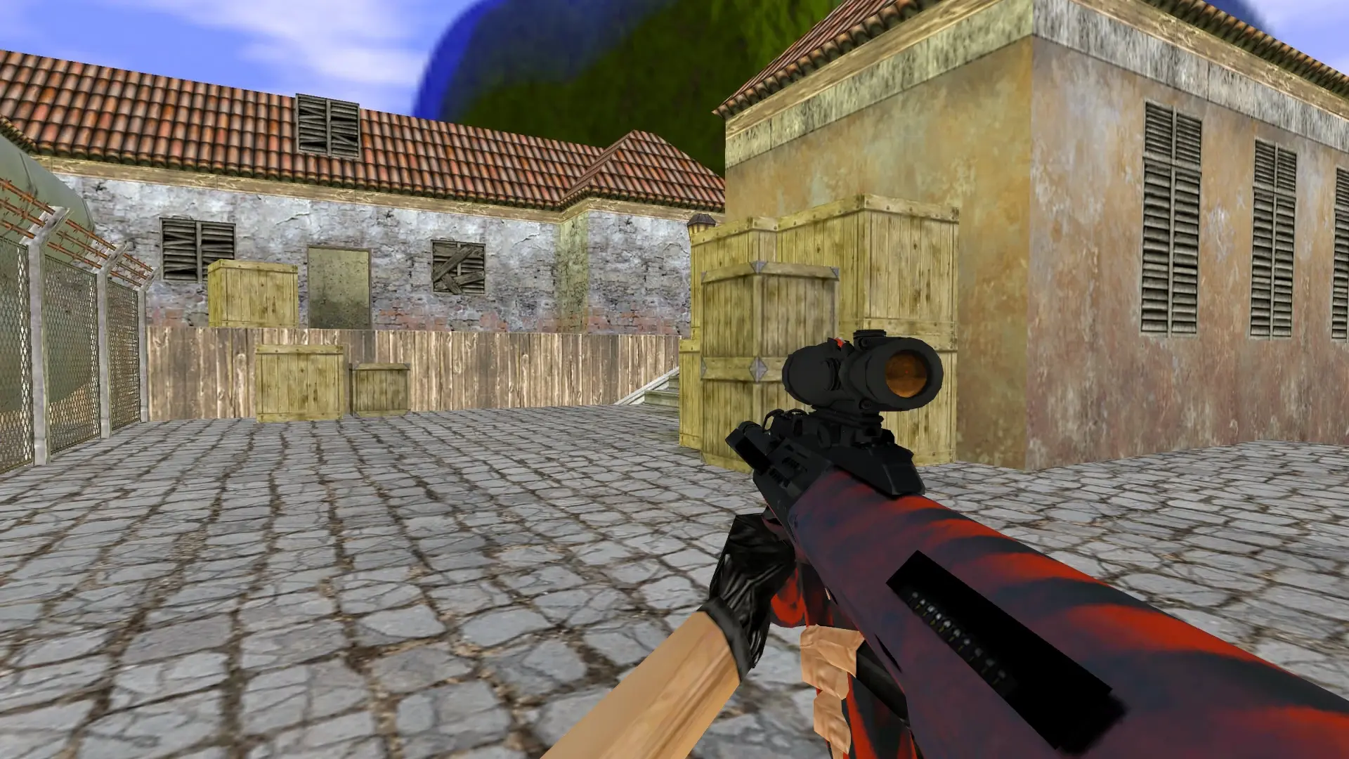 AUG Radiation Hazard — de_inferno (first person)