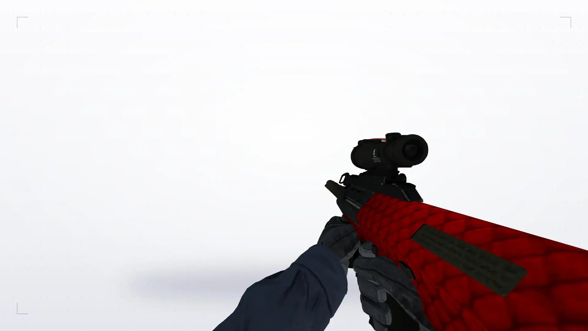 AUG Red and Bad — first person