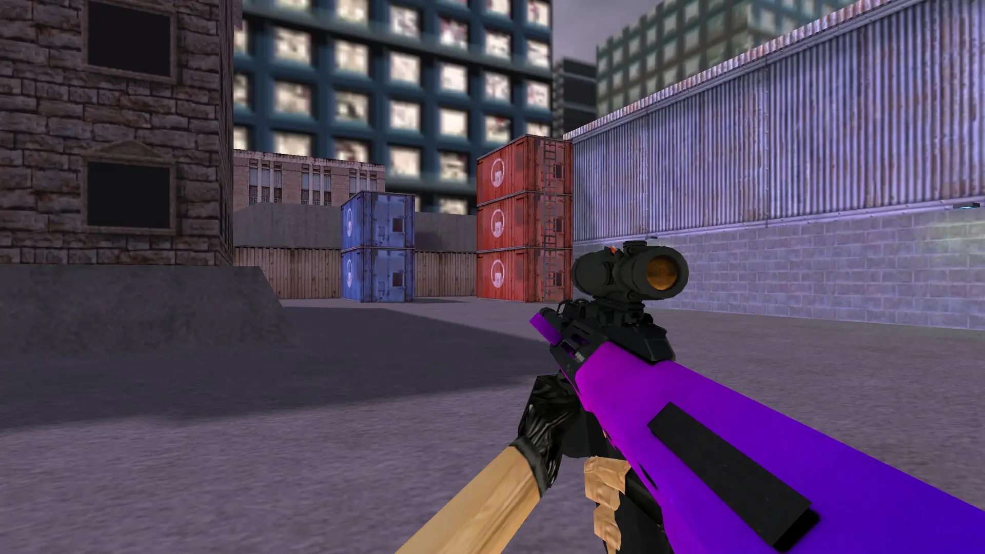 AUG Redux — cs_assault (first person)