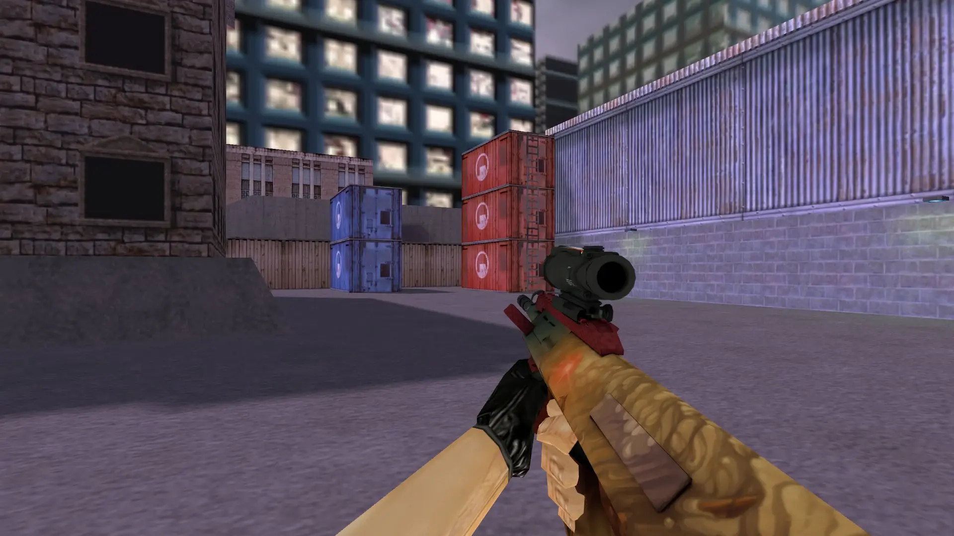 AUG | Sand Storm — cs_assault (first person)
