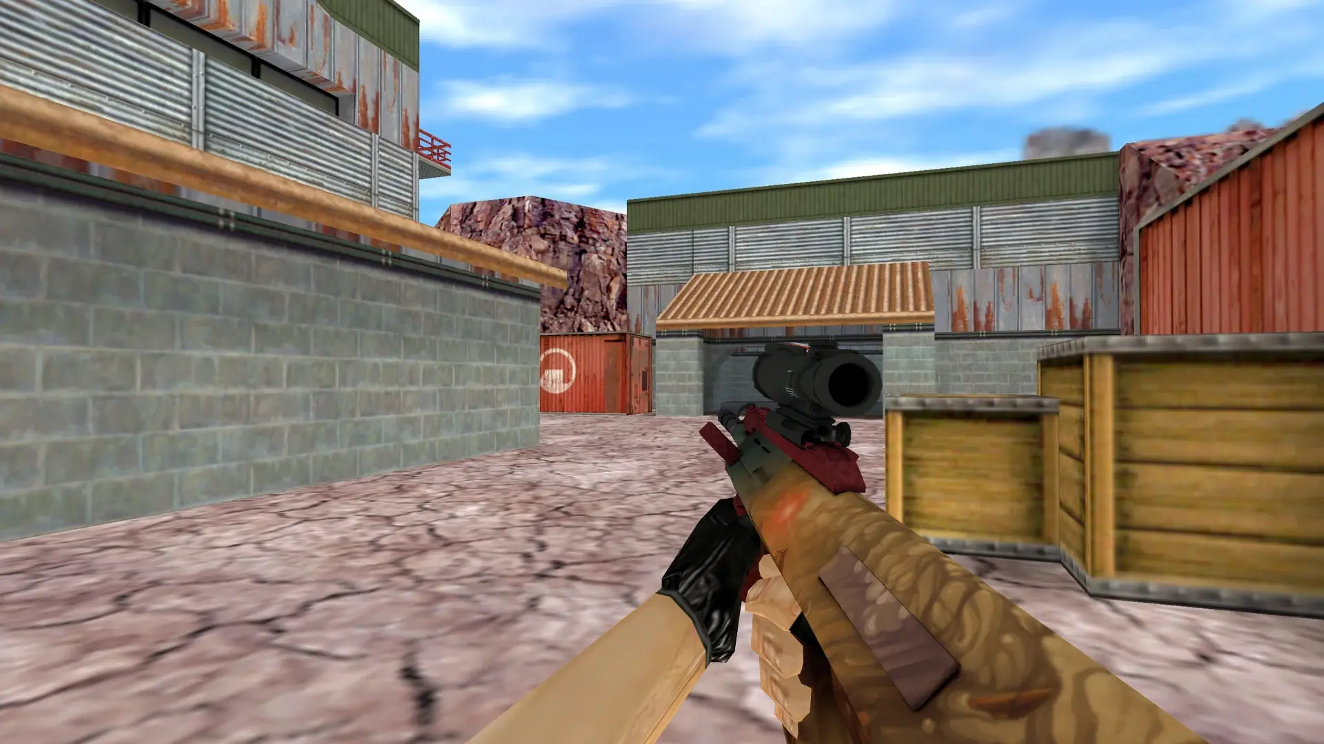 AUG | Sand Storm — de_nuke (first person)