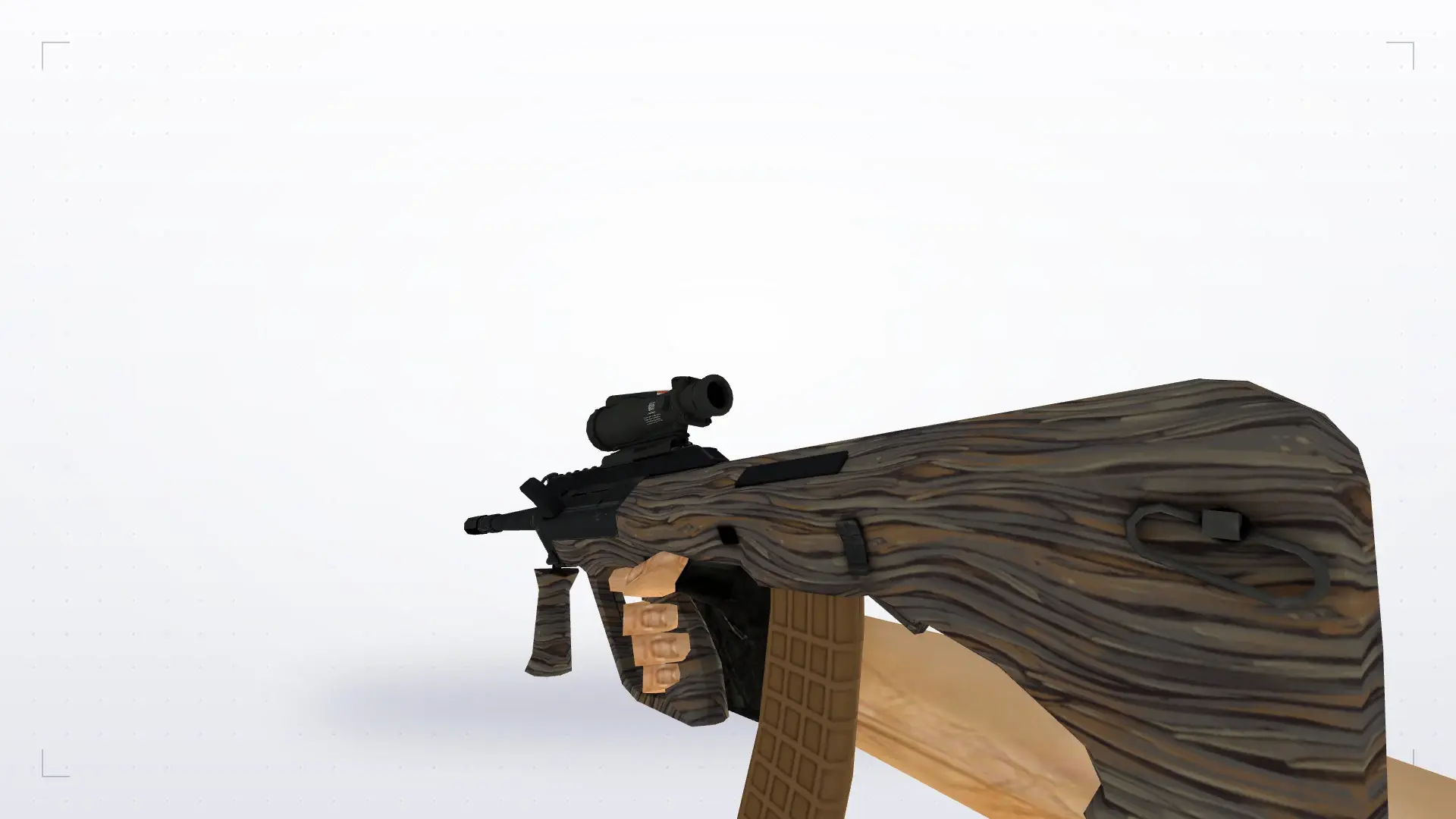 AUG | Spalted Wood — first person