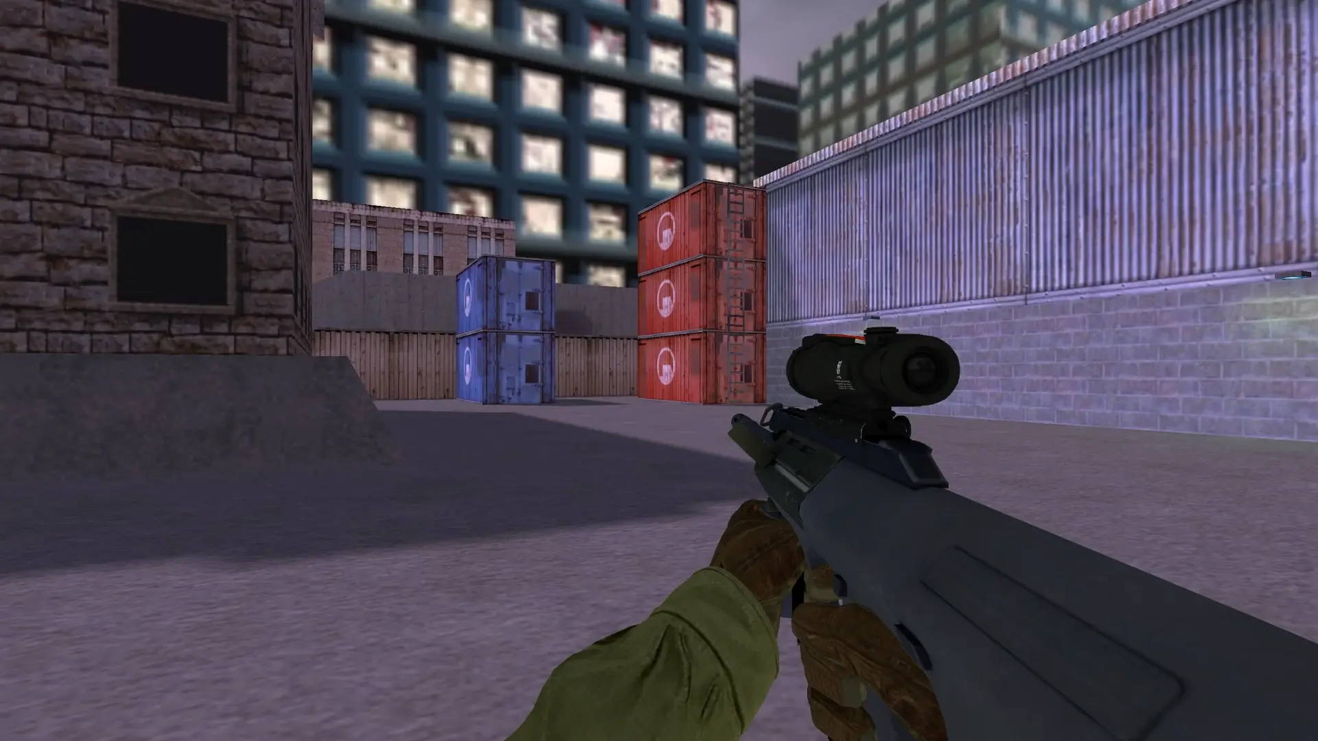 AUG | Storm — cs_assault (first person)