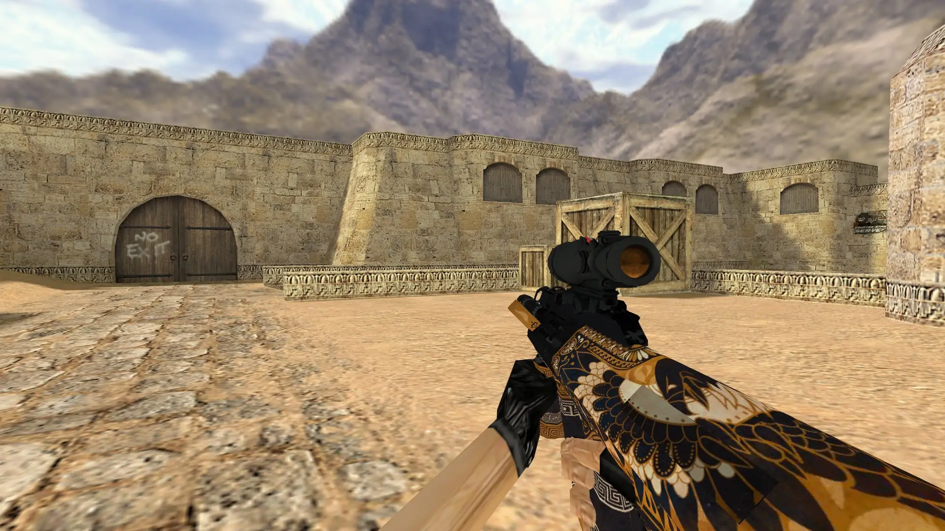 AUG | Stymphalian — de_dust2 (first person)