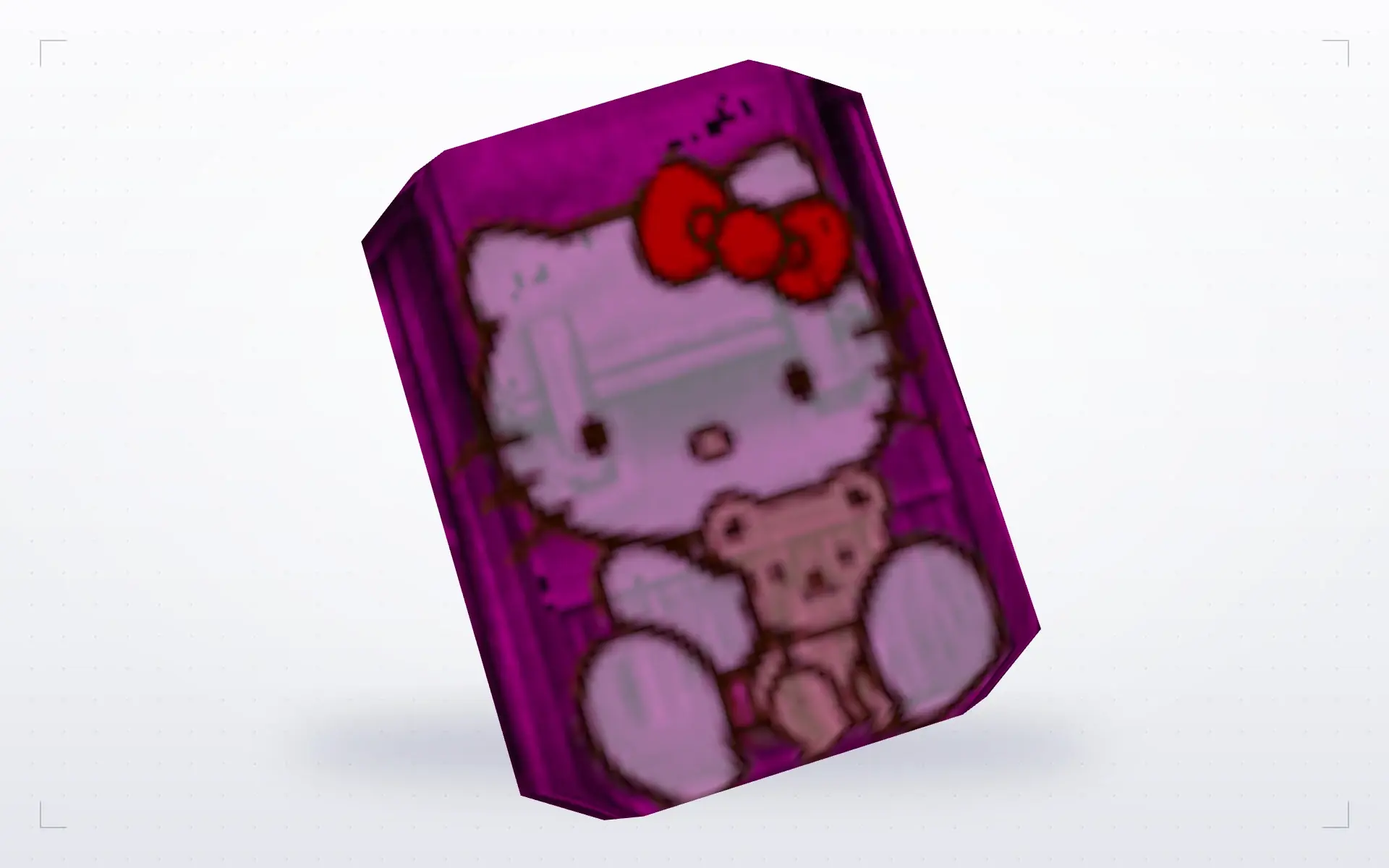 Hello Kitty Backpack — top view