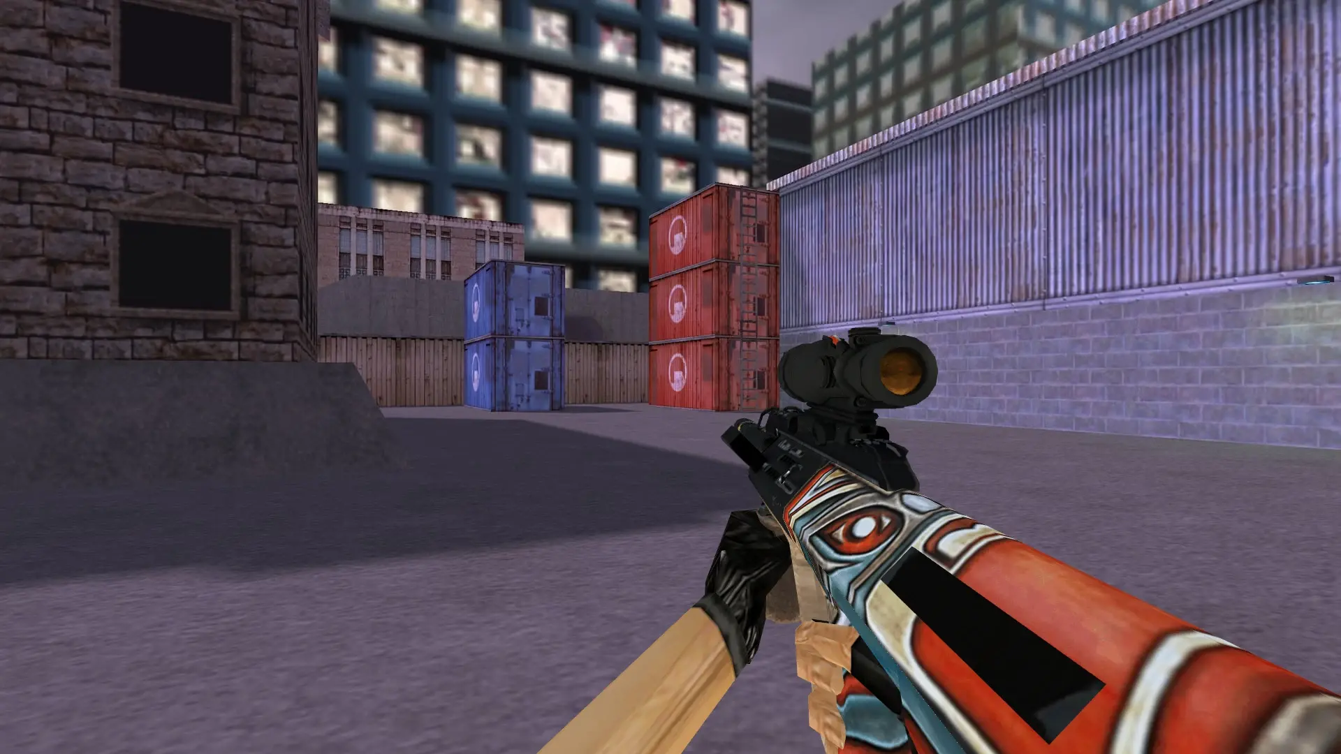 AUG Totem — cs_assault (first person)
