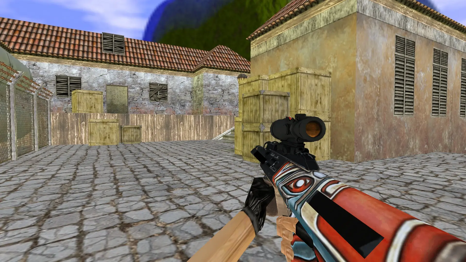 AUG Totem — de_inferno (first person)