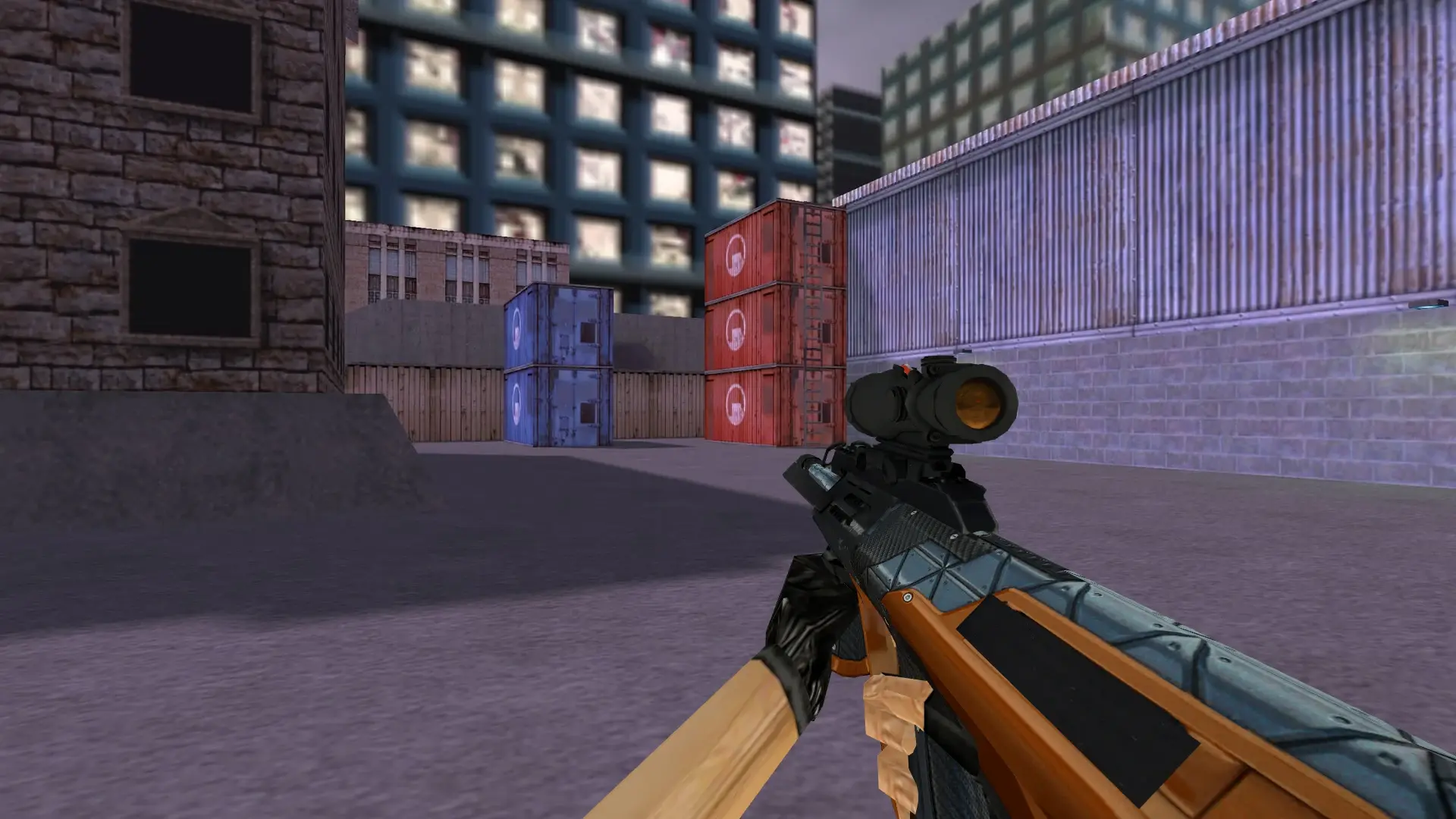 AUG Trique — cs_assault (first person)