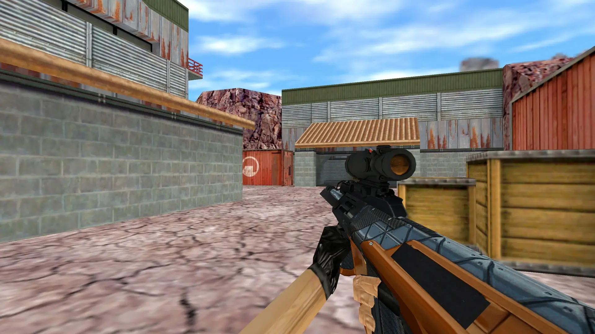 AUG Trique — de_nuke (first person)