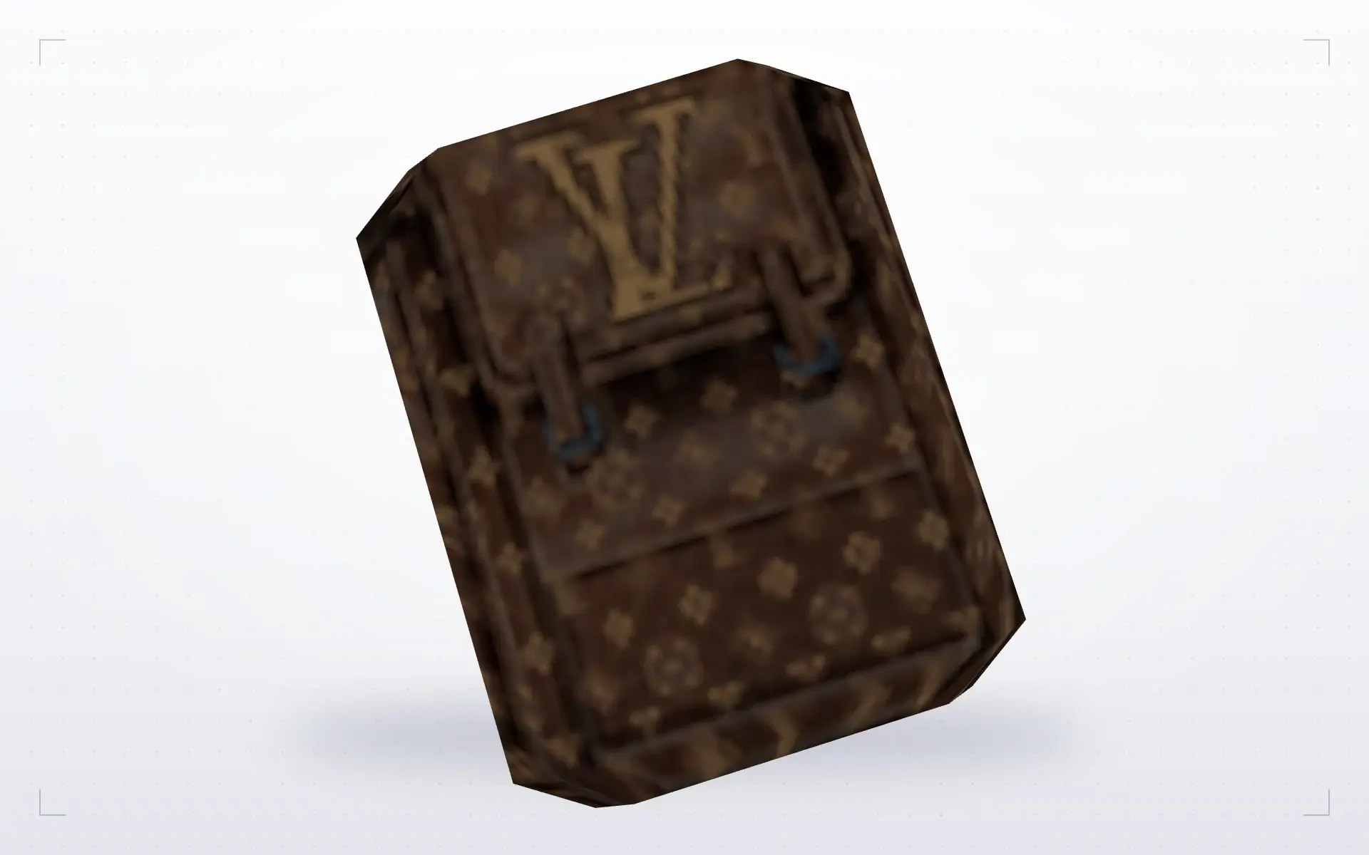 Louis Vuitton Monogram Backpack — top view