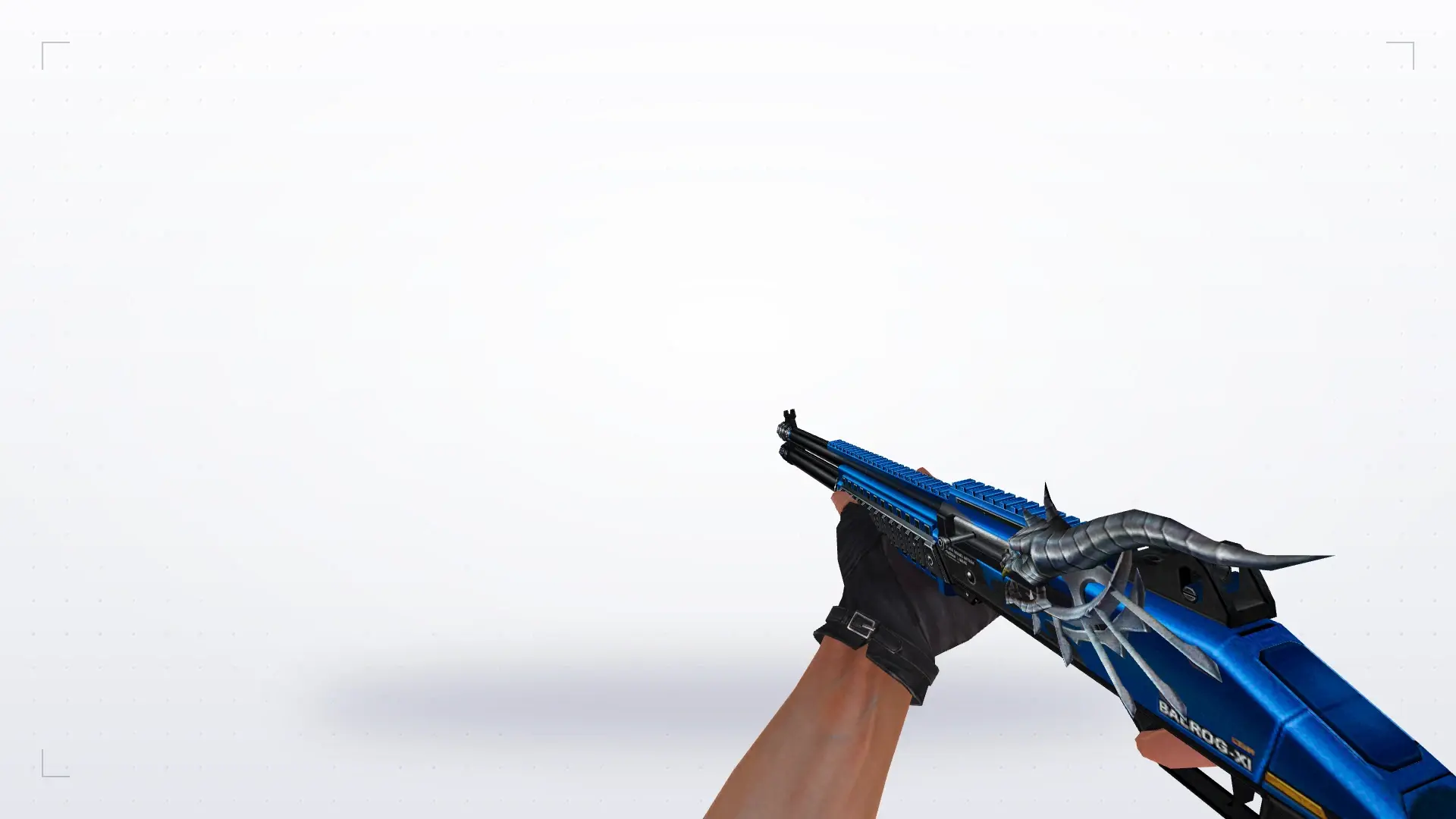 Balrog XI Blue — first person