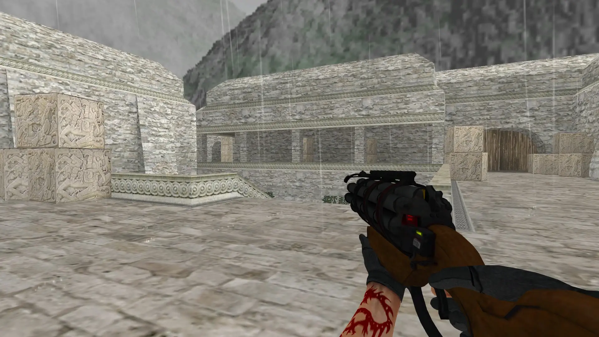 Demon's Crusher — de_aztec (first person)
