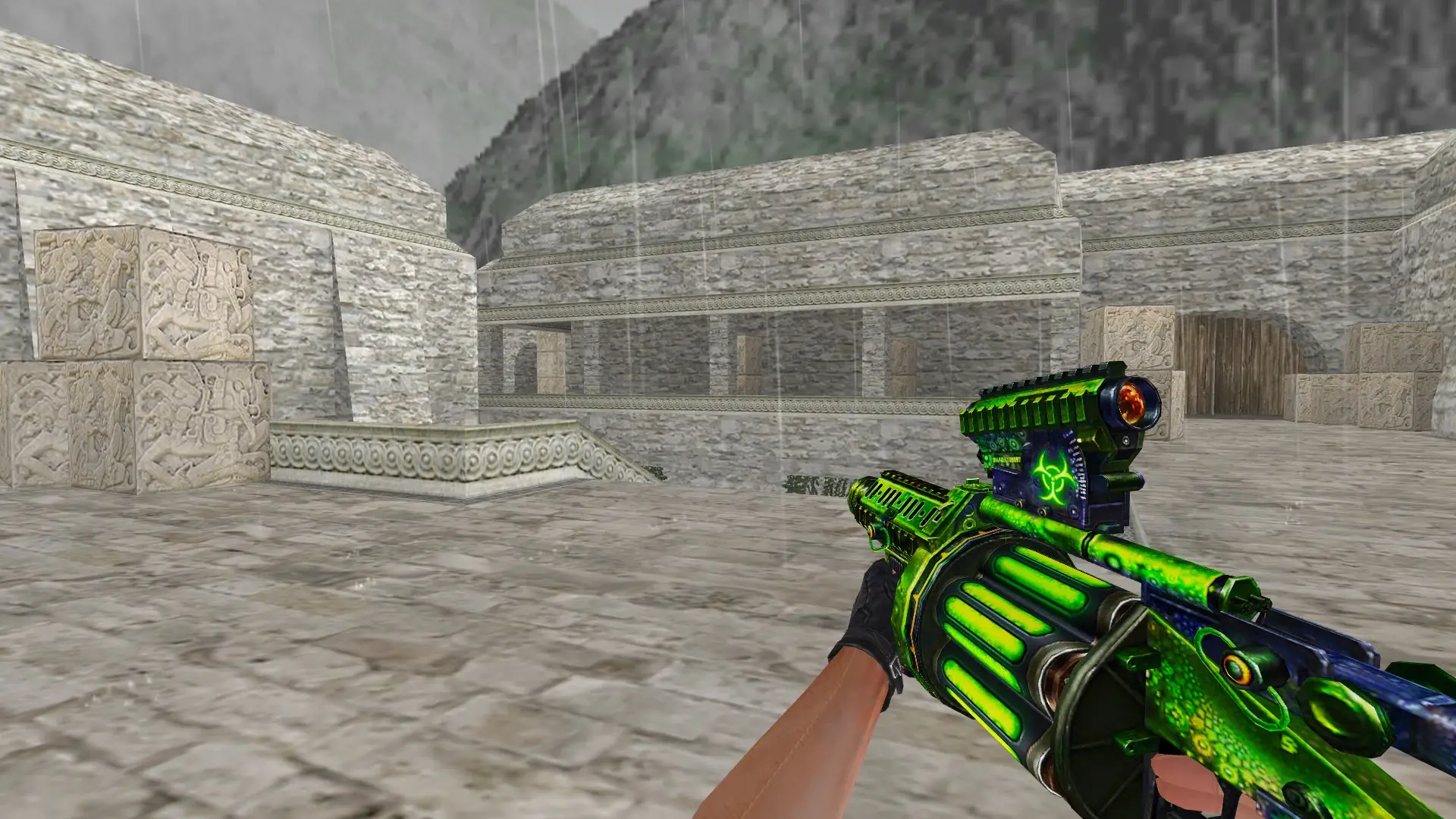 M32 MGL Venom — de_aztec (first person)