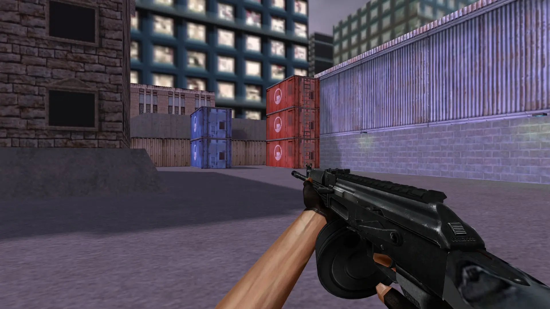 Saiga-12 — cs_assault (first person)