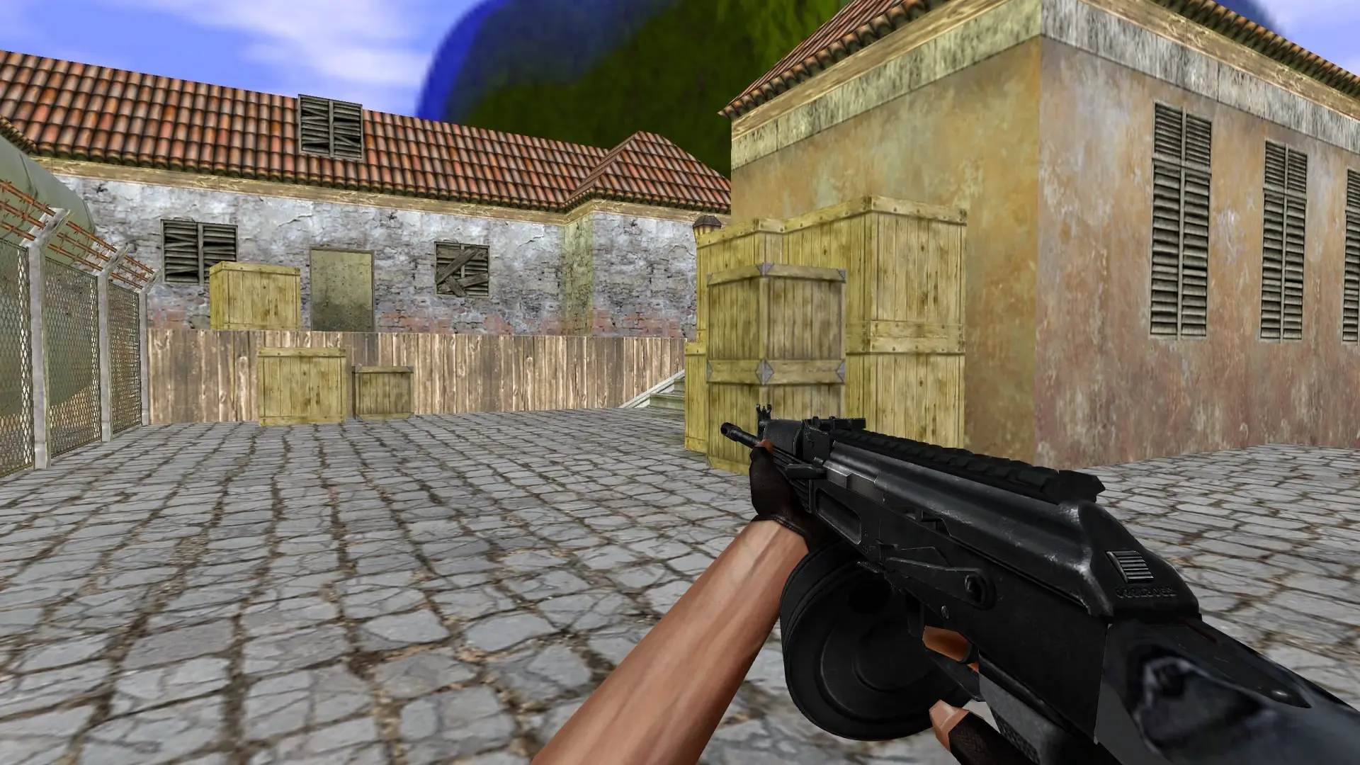 Saiga-12 — de_inferno (first person)