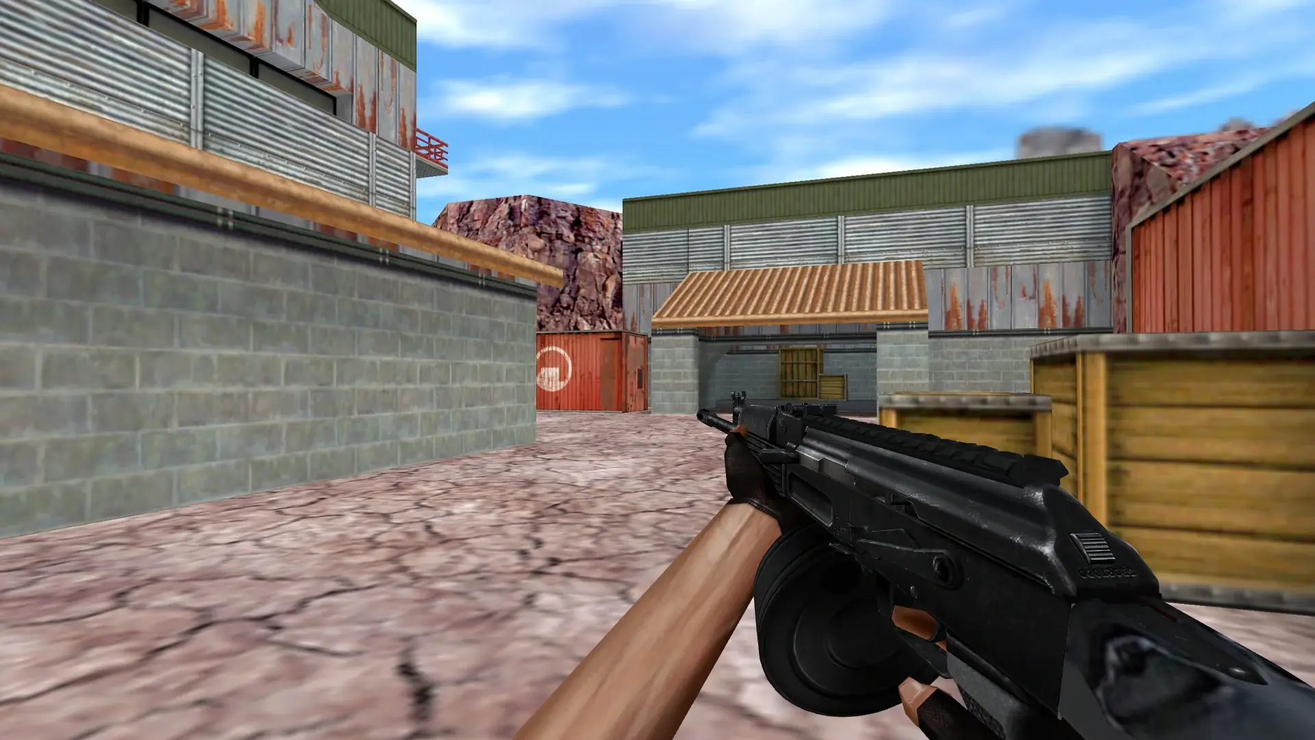 Saiga-12 — de_nuke (first person)