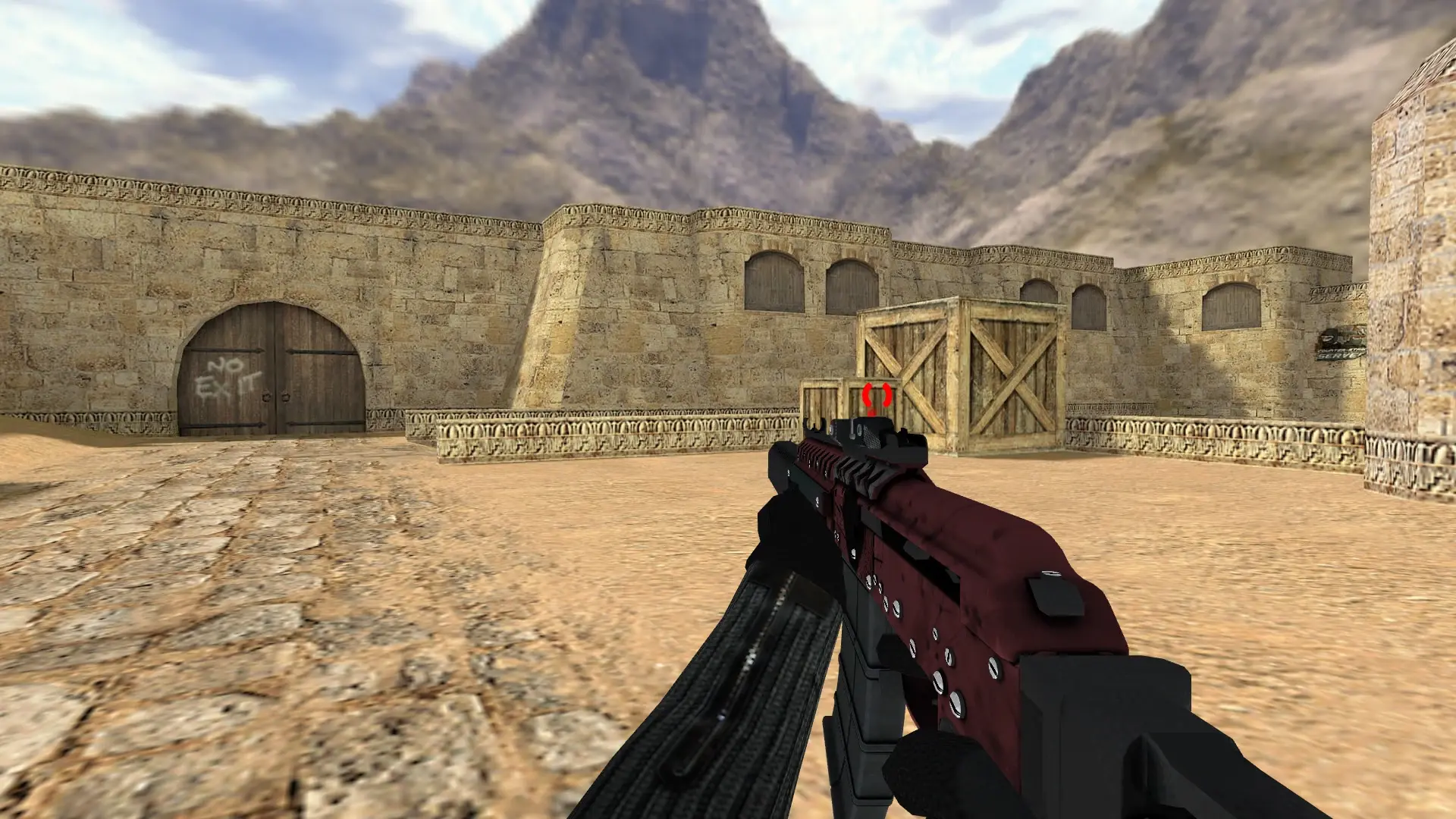 Saiga SA Giant's Lullaby — de_dust2 (first person)