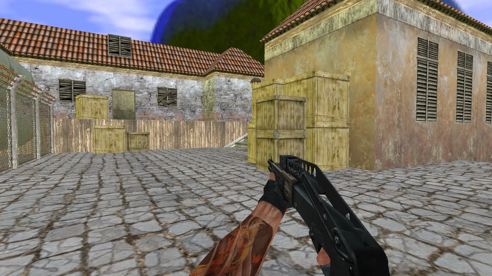 SPAS-12 — de_inferno (first person)