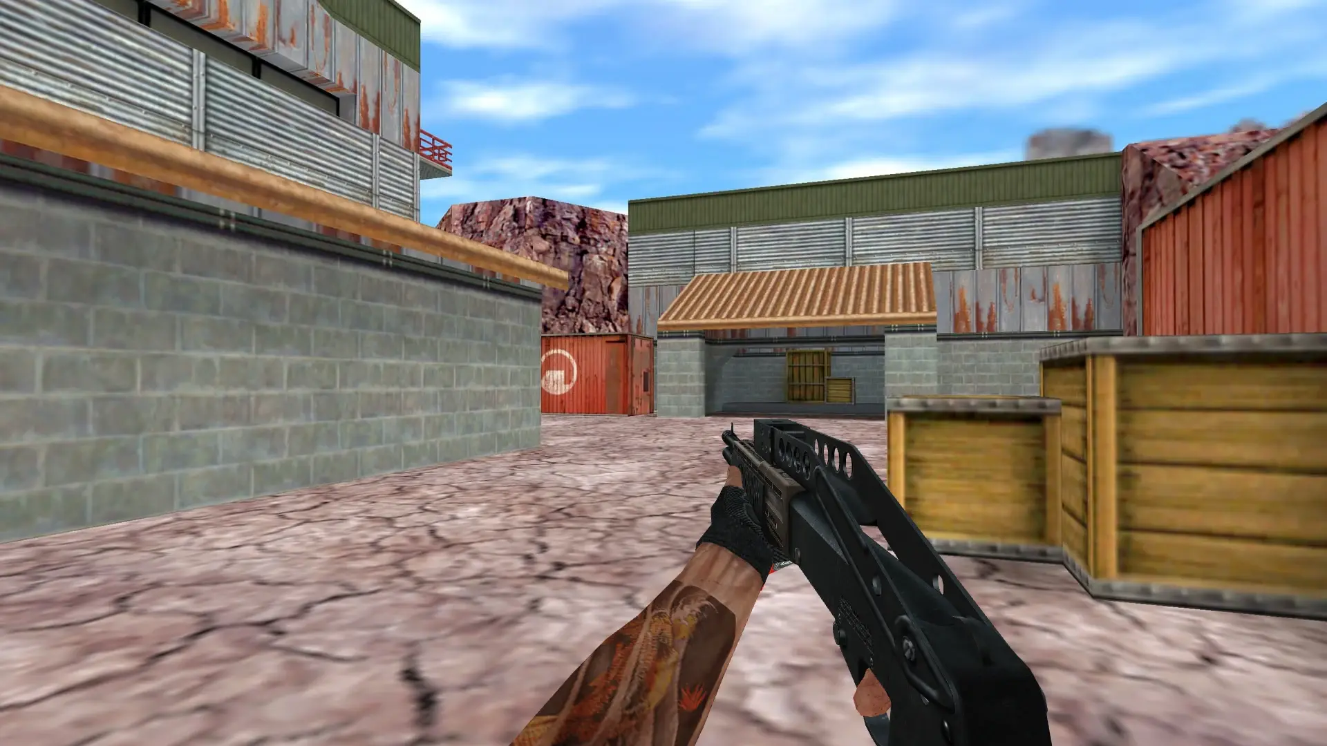 SPAS-12 — de_nuke (first person)
