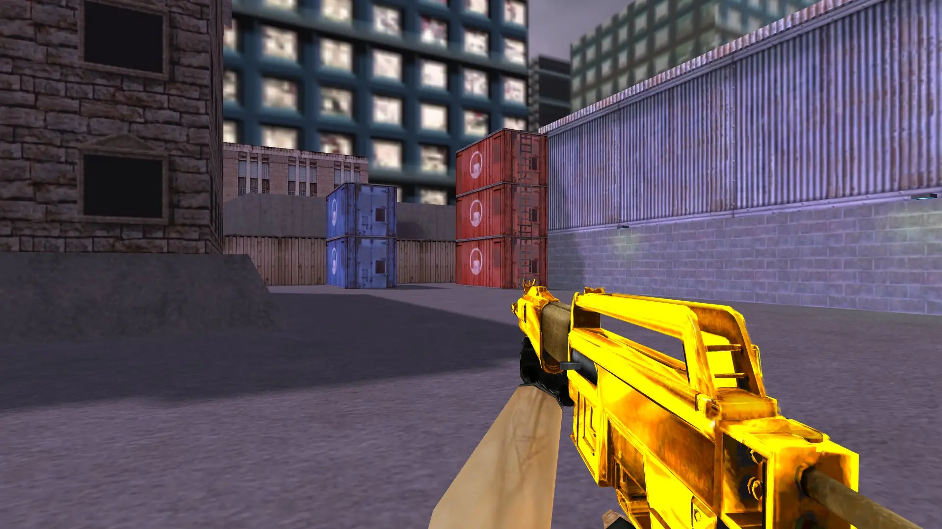 SPAS-15 Gold — cs_assault (first person)