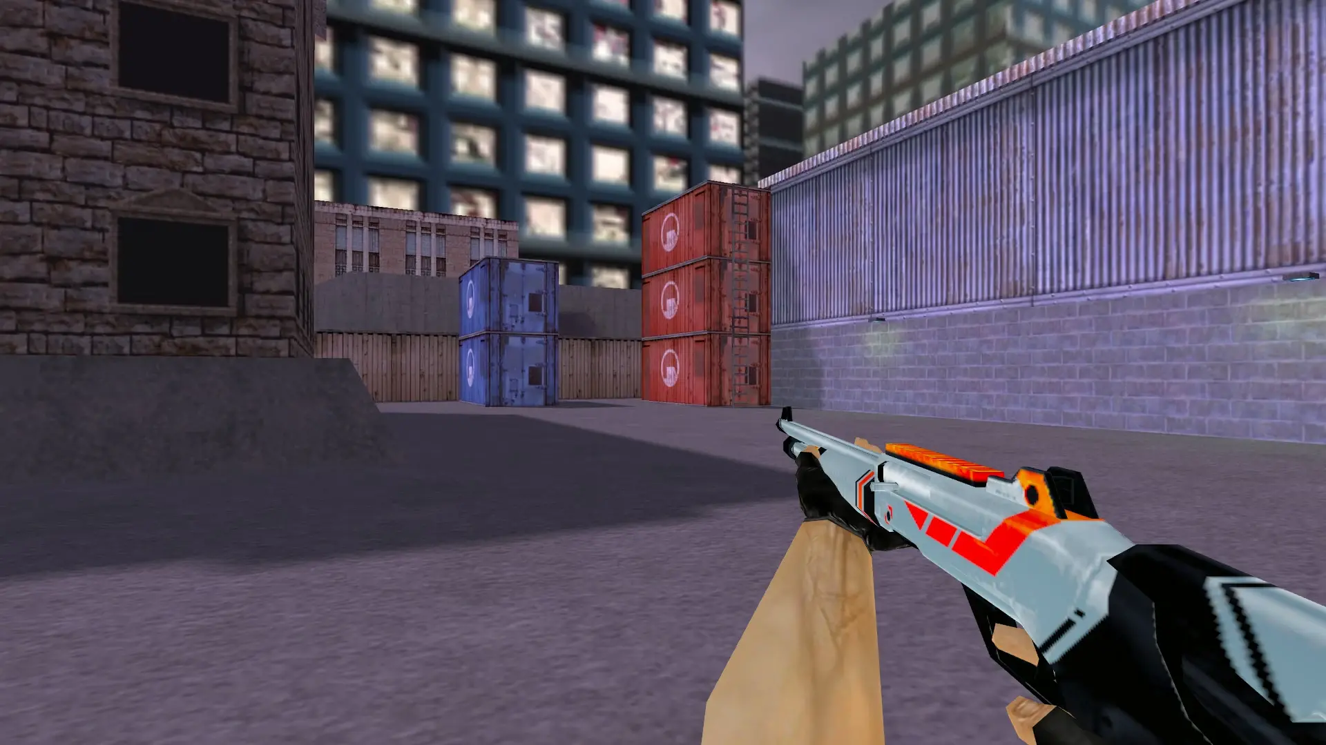 XM1014 Asiimov — cs_assault (first person)