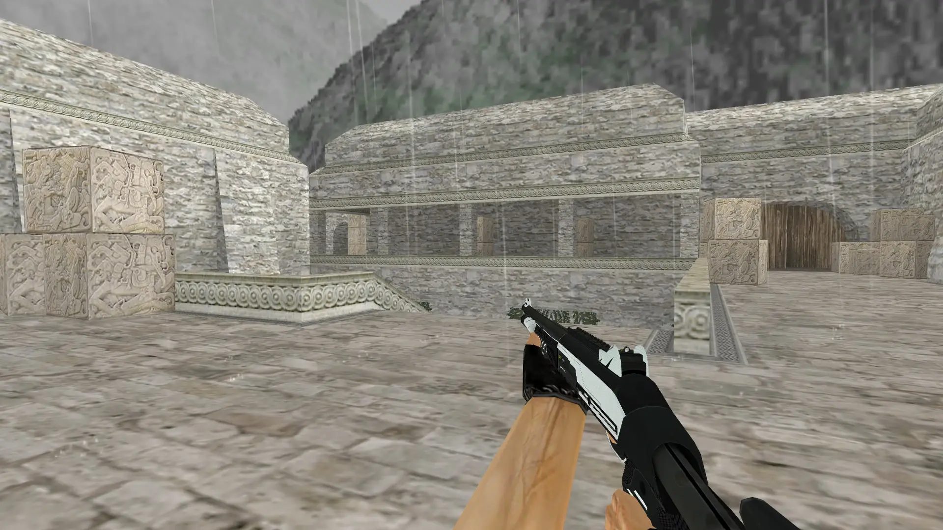 XM1014 | Black Tie — de_aztec (first person)
