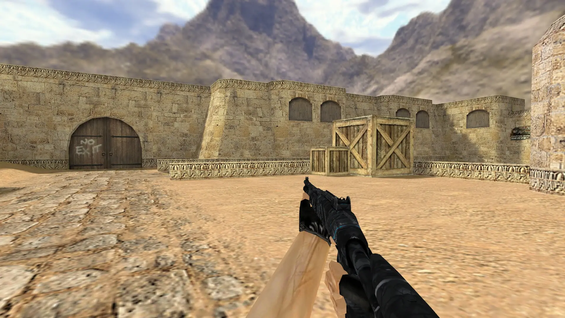 XM1014 Blue Tire — de_dust2 (first person)