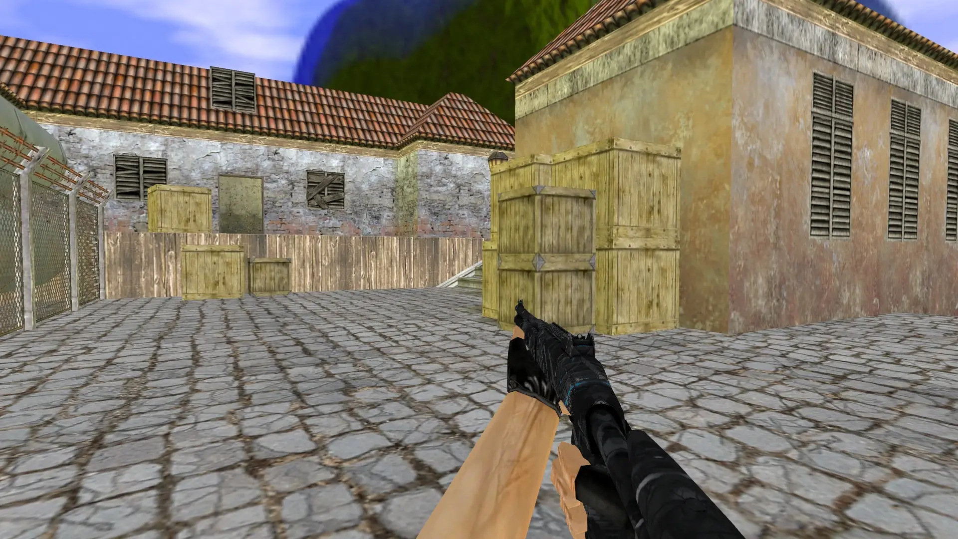 XM1014 Blue Tire — de_inferno (first person)