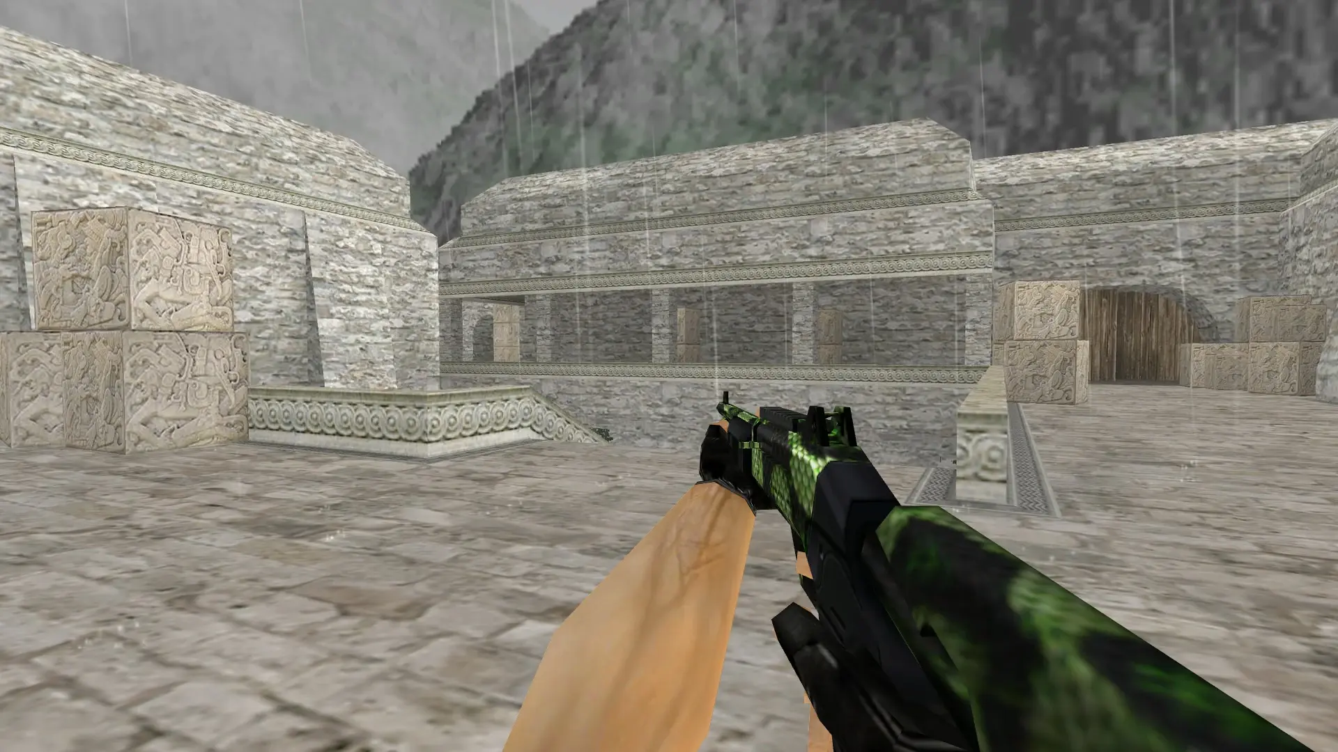 XM1014 Snake — de_aztec (first person)