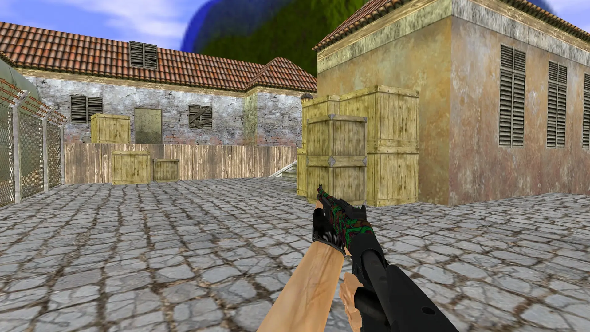 XM1014 Elegant Vines — de_inferno (first person)