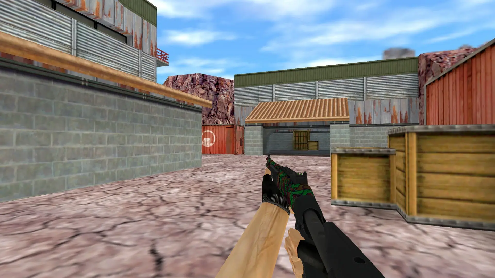 XM1014 Elegant Vines — de_nuke (first person)