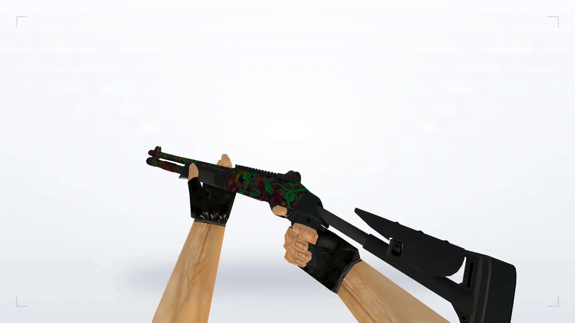 XM1014 Elegant Vines — first person