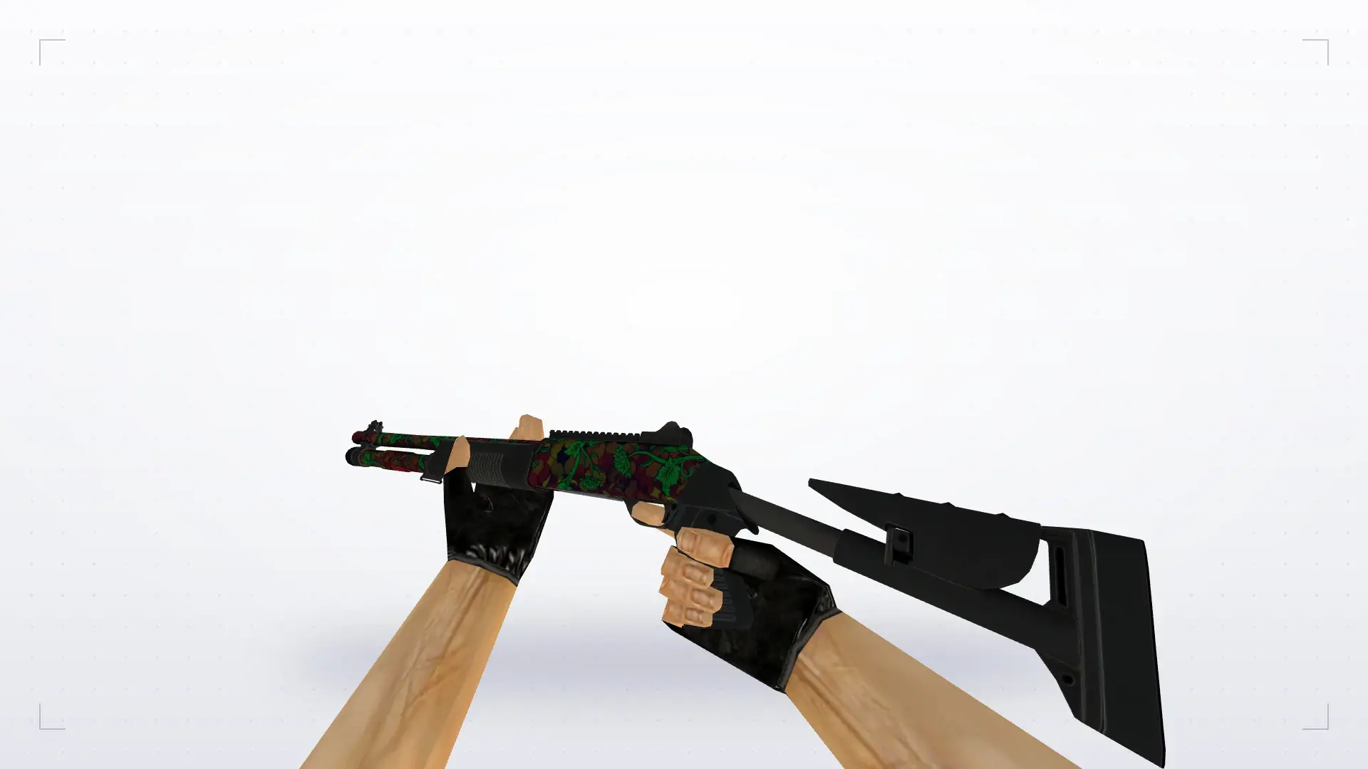 XM1014 Elegant Vines — first person