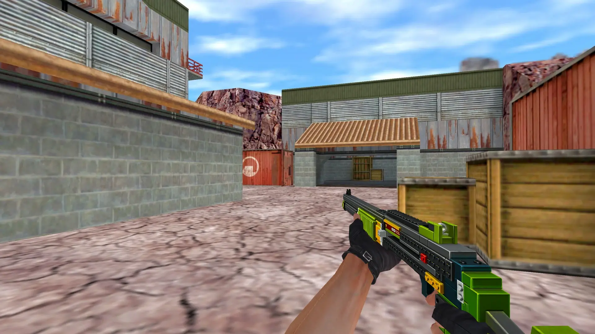 XM1014 LEGO — de_nuke (first person)
