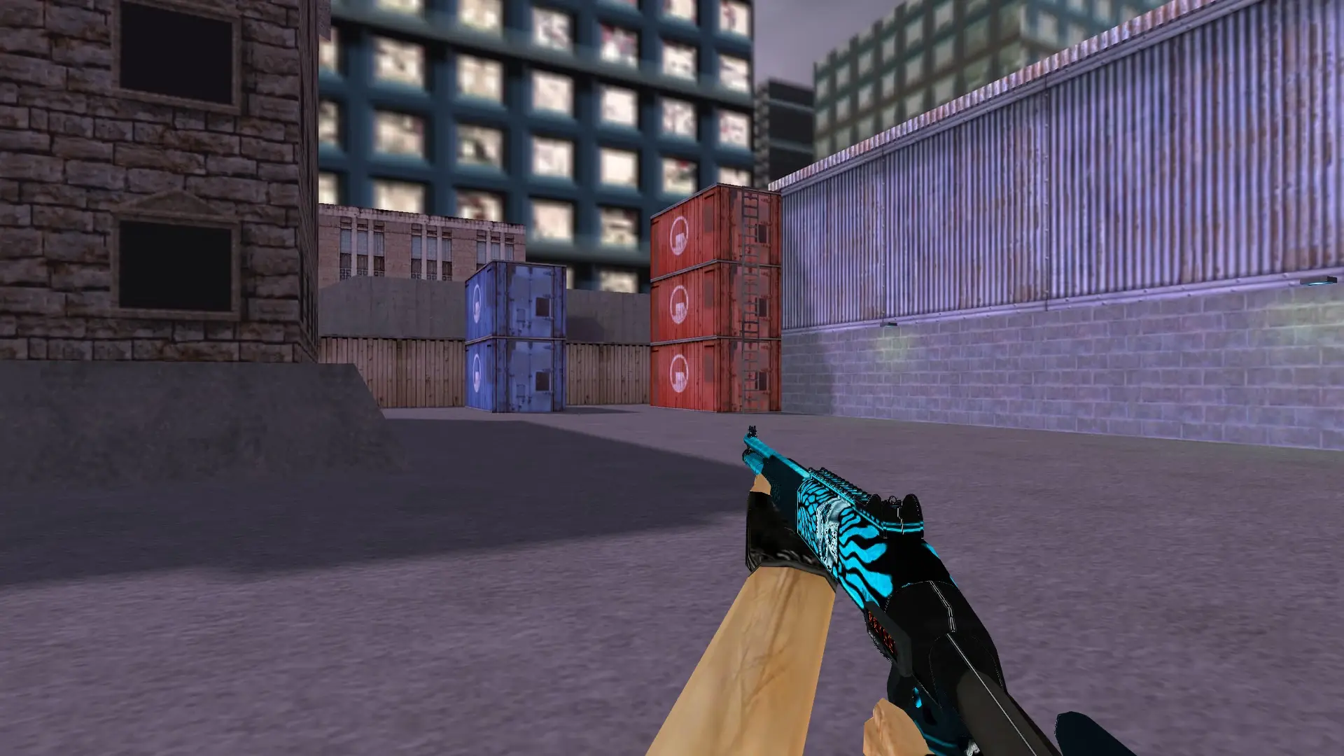 XM1014 Necromancer Frost — cs_assault (first person)
