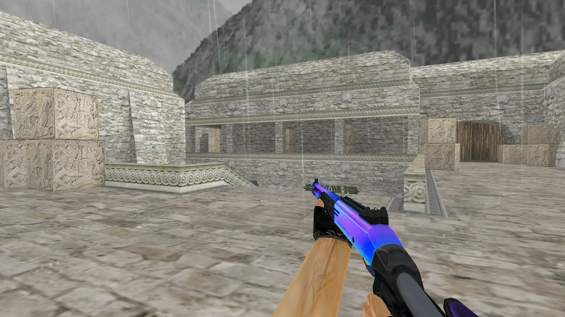 XM1014 Northern Lights — de_aztec (first person)