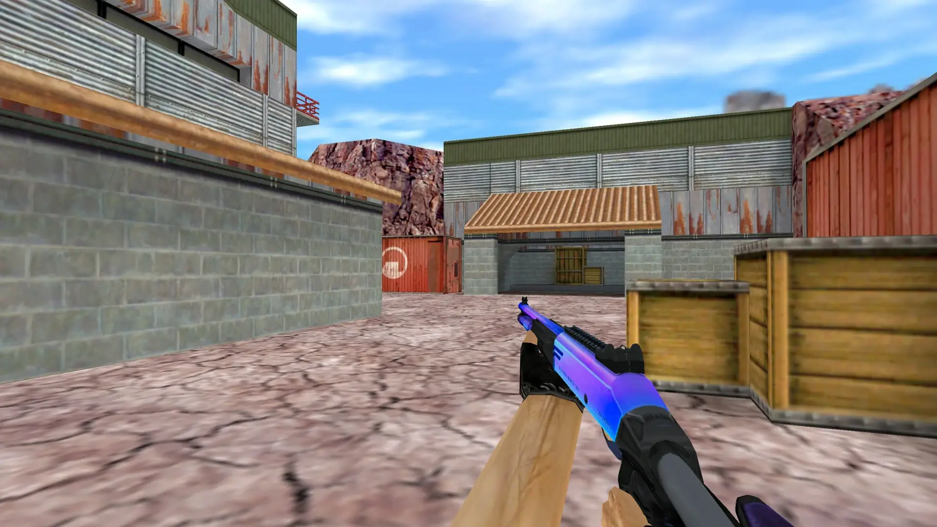 XM1014 Northern Lights — de_nuke (first person)